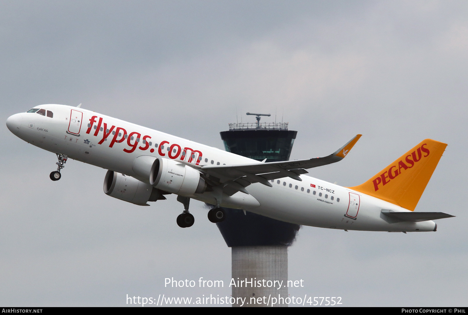 Aircraft Photo of TC-NCZ | Airbus A320-251N | Pegasus Airlines | AirHistory.net #457552