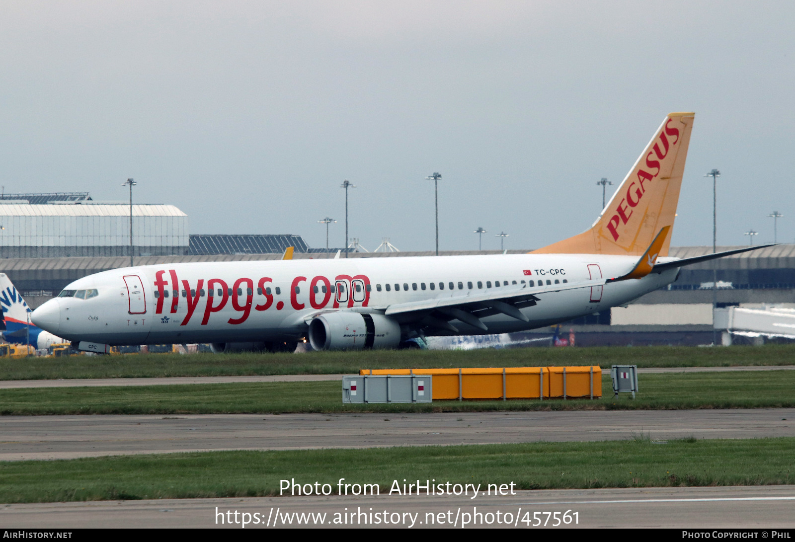 Aircraft Photo of TC-CPC | Boeing 737-82R | Pegasus Airlines | AirHistory.net #457561