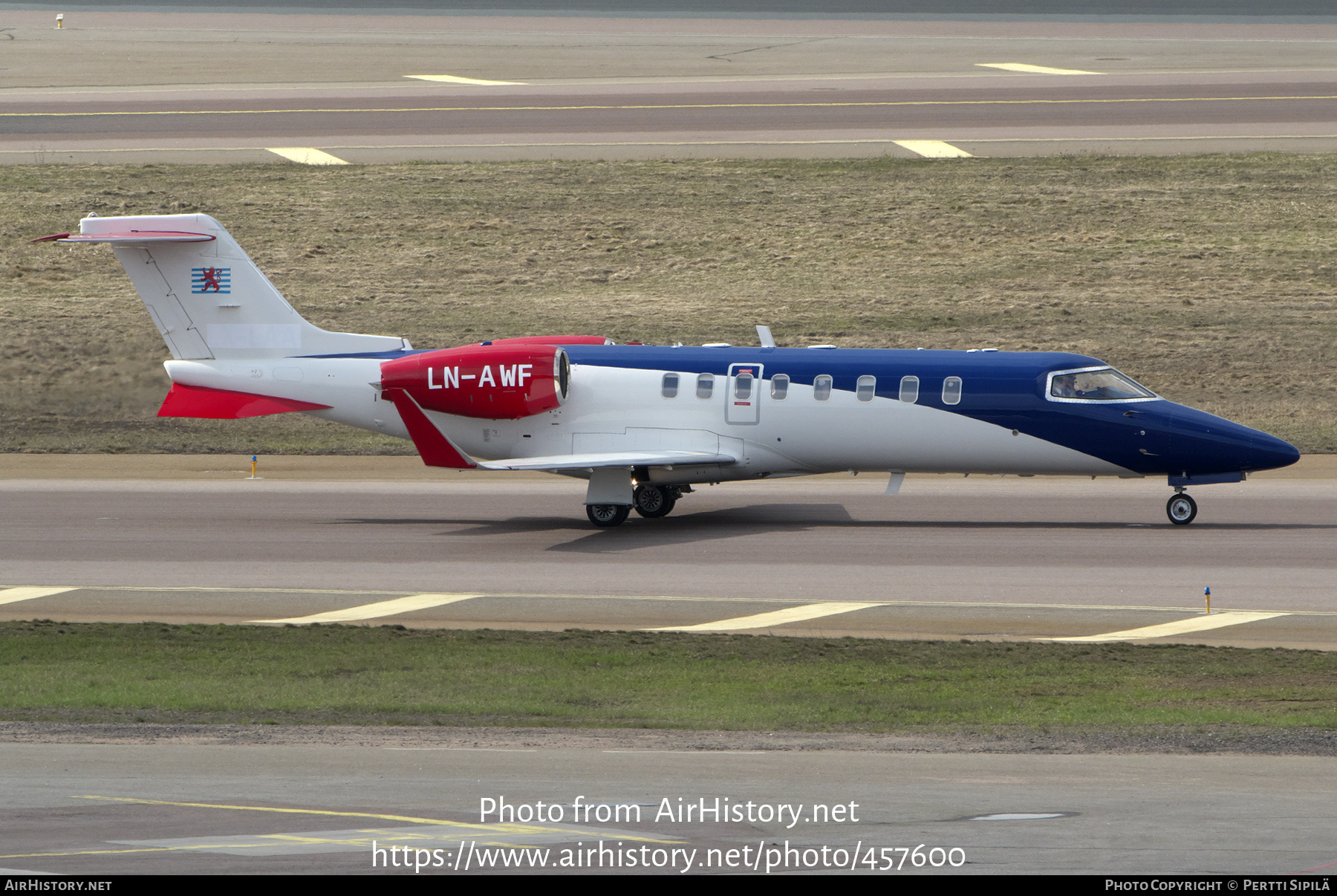 Aircraft Photo of LN-AWF | Learjet 45 | AirHistory.net #457600