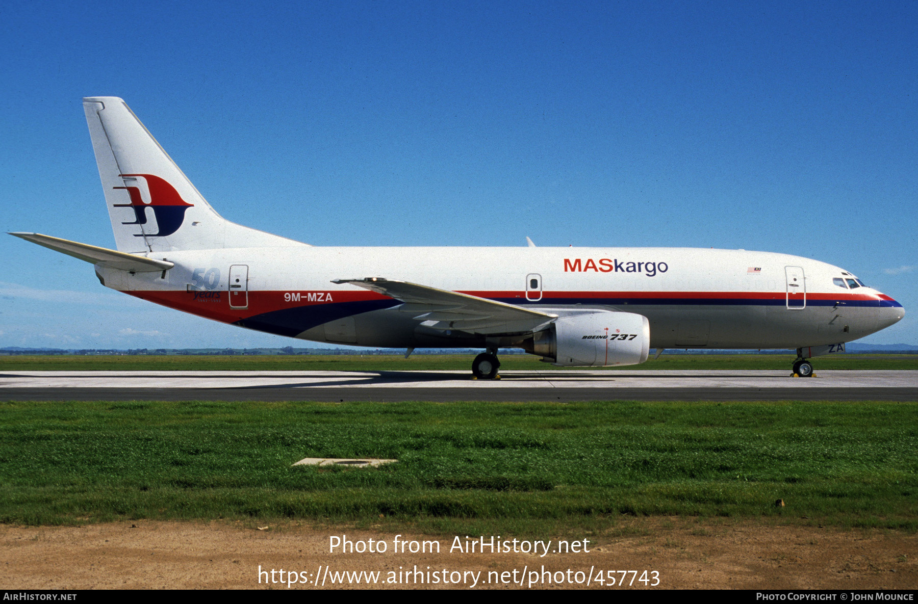 Aircraft Photo of 9M-MZA | Boeing 737-3H6(F) | MASkargo | AirHistory.net #457743