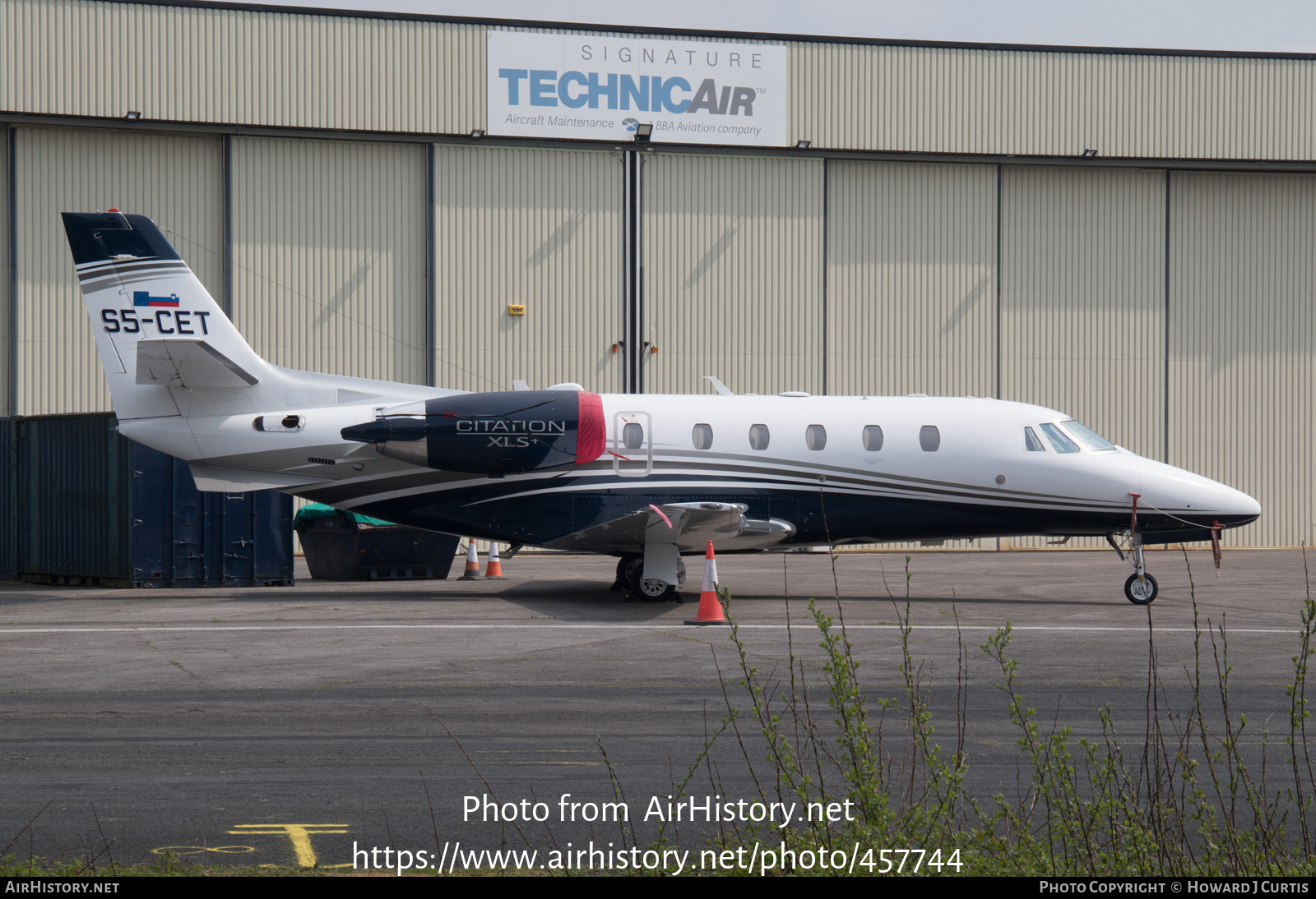 Aircraft Photo of S5-CET | Cessna 560XL Citation XLS+ | AirHistory.net #457744