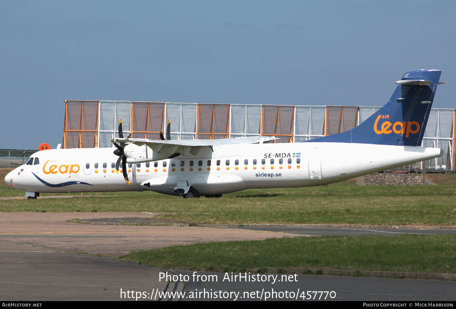 Aircraft Photo of SE-MDA | ATR ATR-72-500 (ATR-72-212A) | Air Leap | AirHistory.net #457770