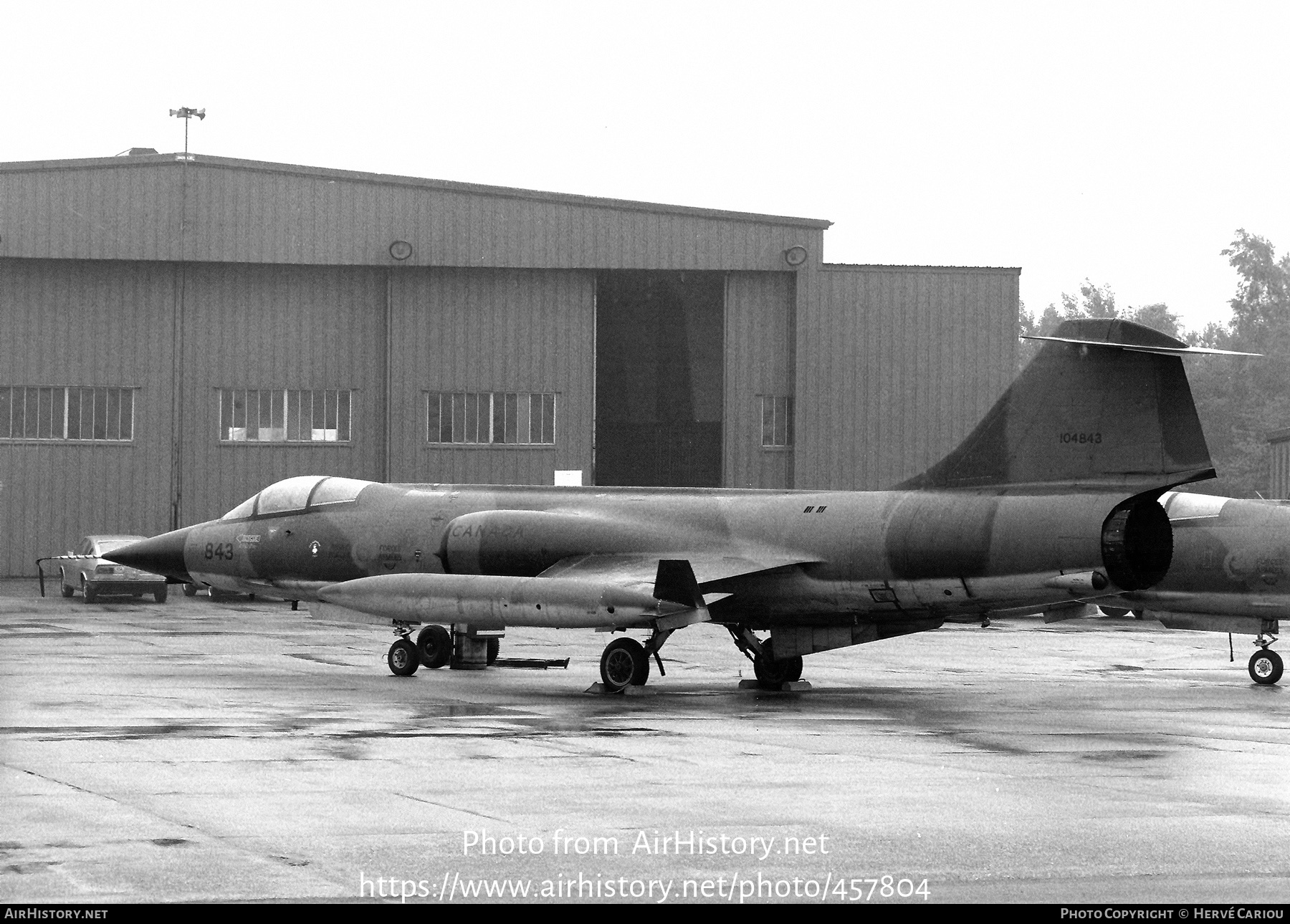 Aircraft Photo of 104843 | Canadair CF-104 Starfighter | Canada - Air Force | AirHistory.net #457804