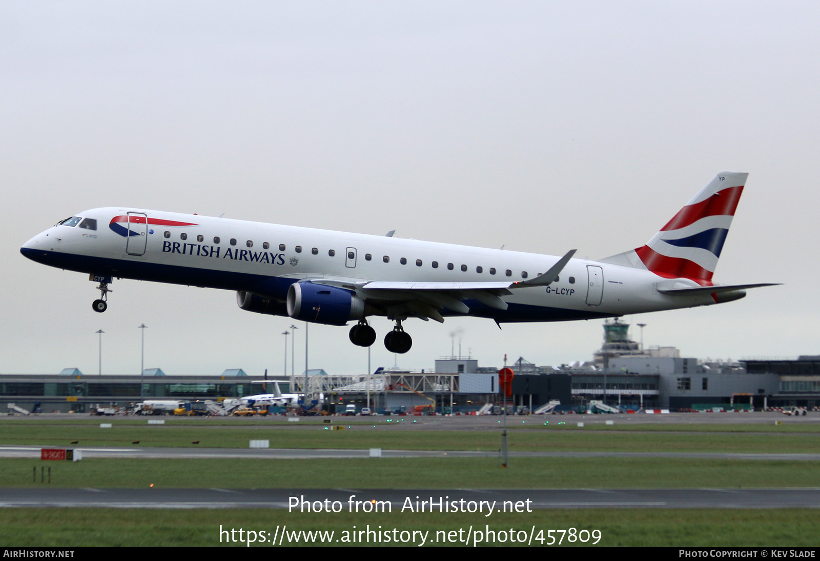 Aircraft Photo of G-LCYP | Embraer 190SR (ERJ-190-100SR) | British Airways | AirHistory.net #457809