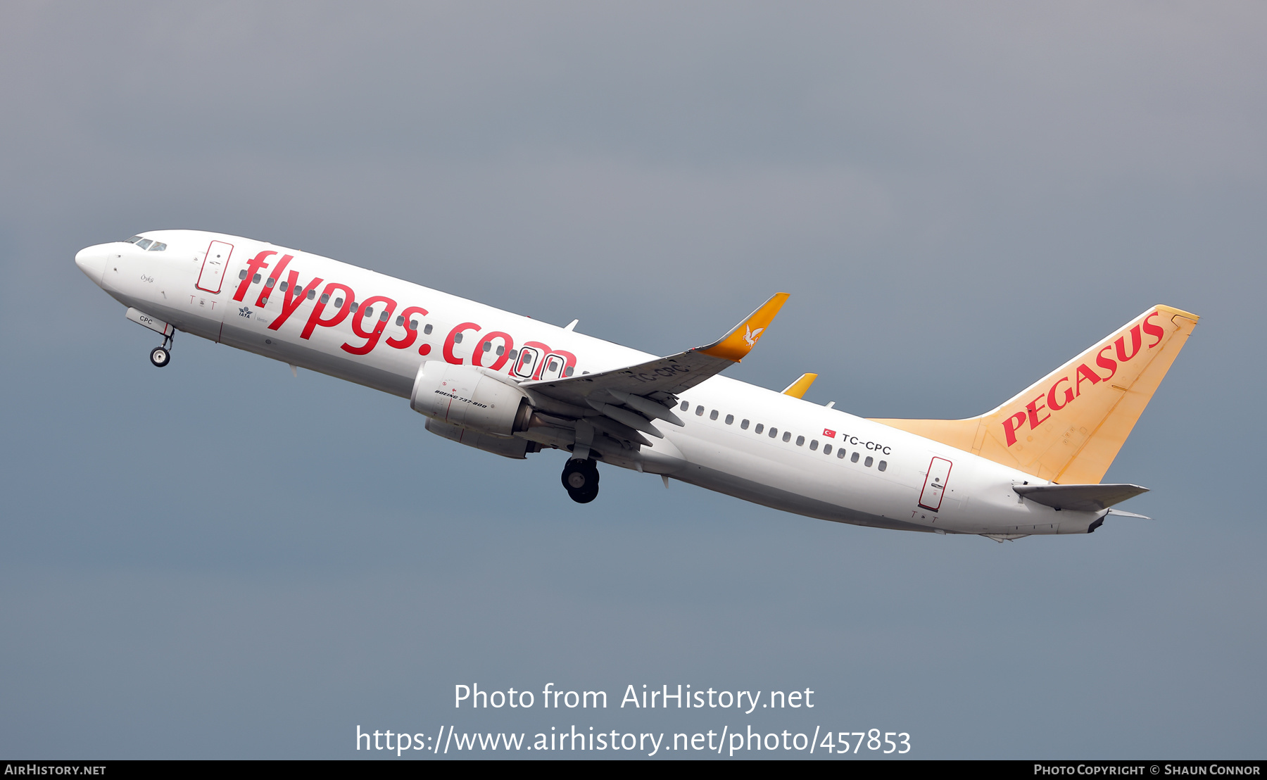 Aircraft Photo of TC-CPC | Boeing 737-82R | Pegasus Airlines | AirHistory.net #457853