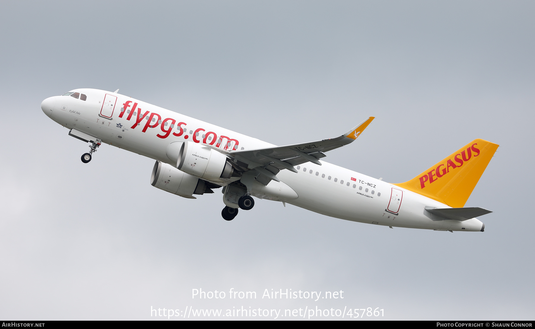 Aircraft Photo of TC-NCZ | Airbus A320-251N | Pegasus Airlines | AirHistory.net #457861