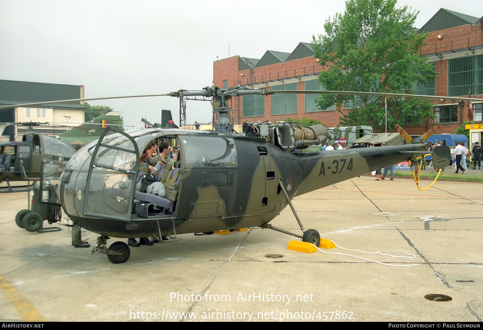 Aircraft Photo of A-374 | Sud SE-3160 Alouette III | Netherlands - Air Force | AirHistory.net #457862