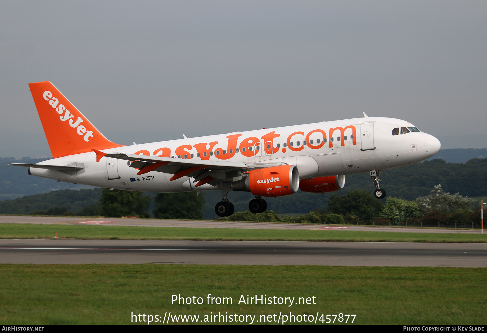 Aircraft Photo of G-EZFP | Airbus A319-111 | EasyJet | AirHistory.net #457877