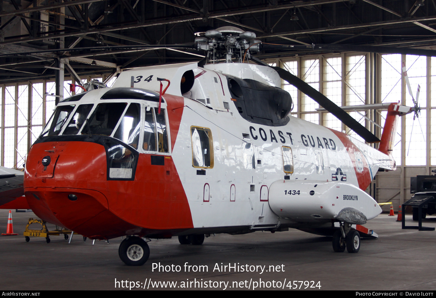 Aircraft Photo of 1434 | Sikorsky HH-3F Pelican (S-61R) | USA - Coast Guard | AirHistory.net #457924