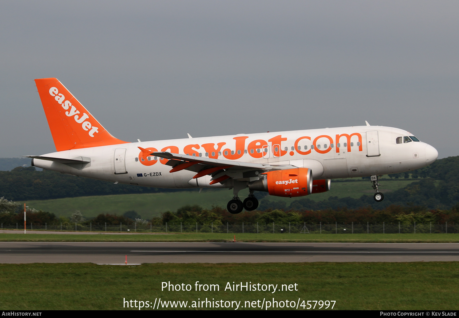 Aircraft Photo of G-EZDX | Airbus A319-111 | EasyJet | AirHistory.net #457997