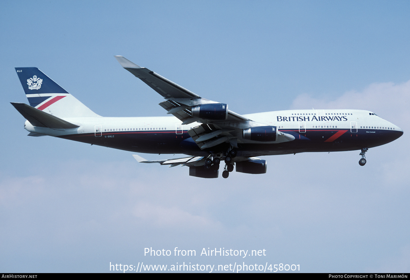 Aircraft Photo of G-BNLC | Boeing 747-436 | British Airways | AirHistory.net #458001