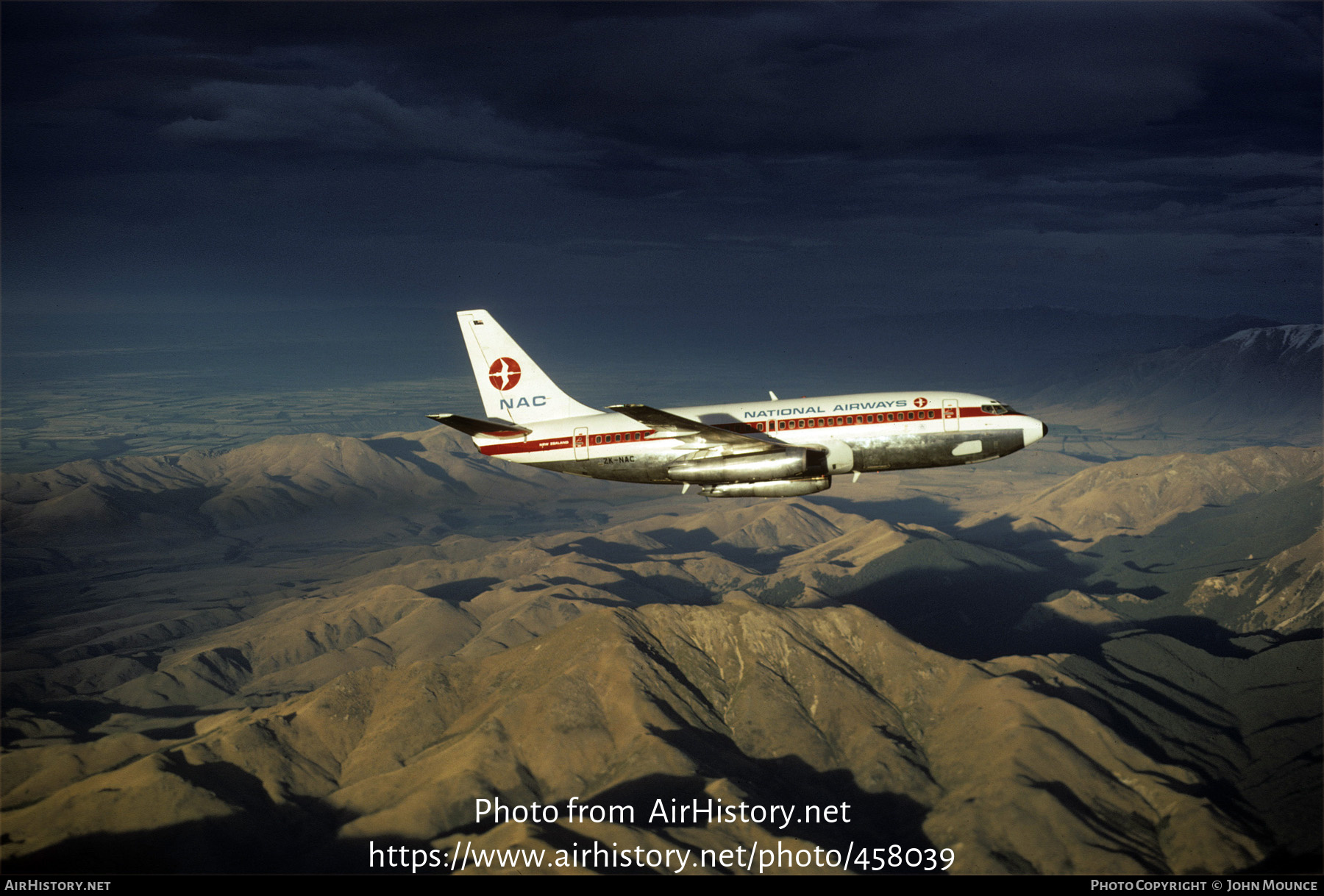 Aircraft Photo of ZK-NAC | Boeing 737-219 | New Zealand National Airways Corporation - NAC | AirHistory.net #458039