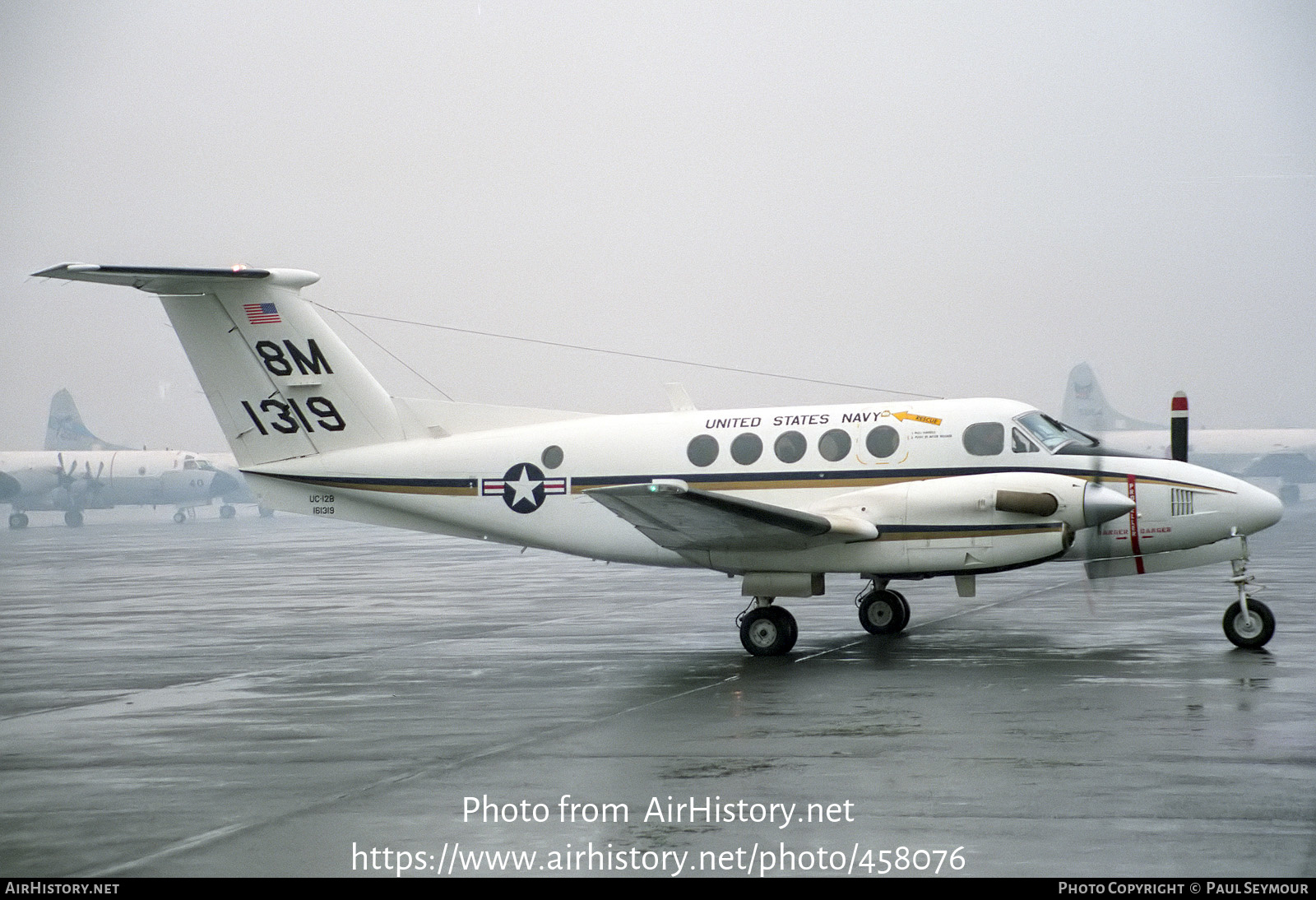 Aircraft Photo of 161319 / 1319 | Beech UC-12B Super King Air (A200C) | USA - Navy | AirHistory.net #458076