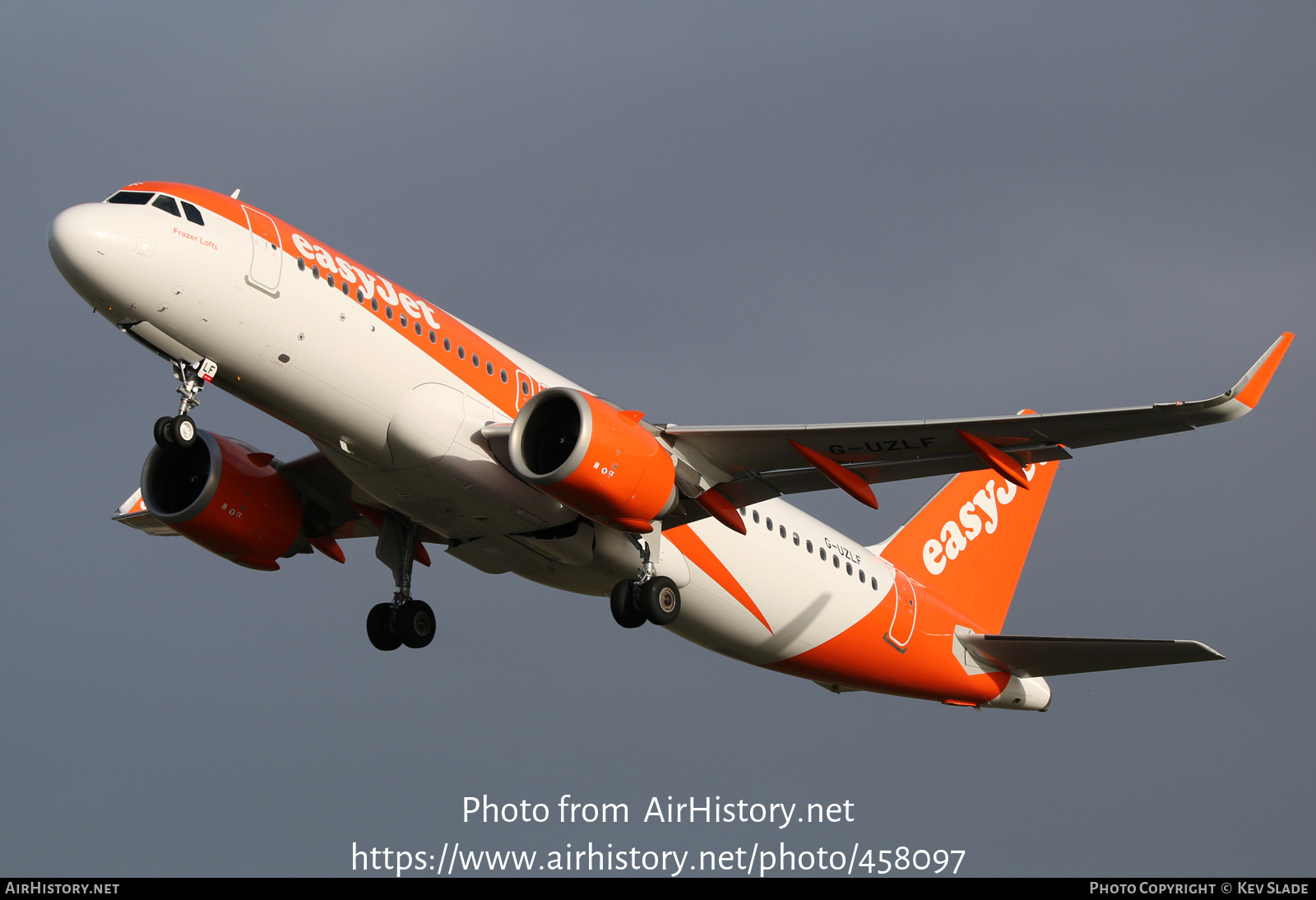 Aircraft Photo of G-UZLF | Airbus A320-251N | EasyJet | AirHistory.net #458097