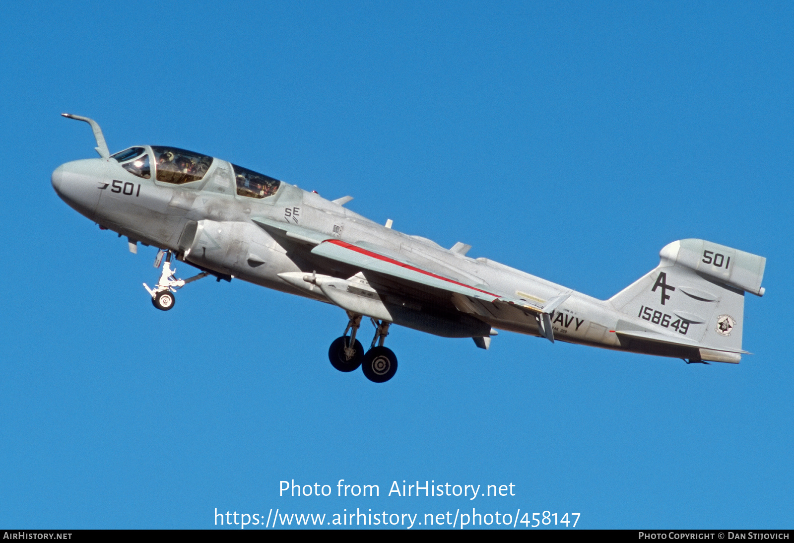 Aircraft Photo of 158649 | Grumman EA-6B Prowler (G-128) | USA - Navy | AirHistory.net #458147