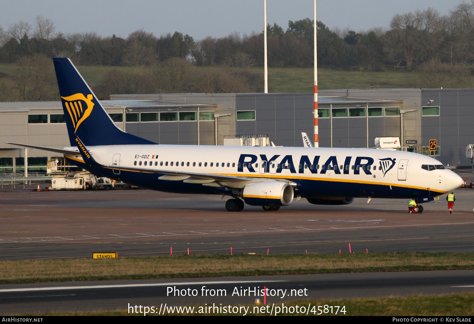 Aircraft Photo of EI-GDZ | Boeing 737-800 | Ryanair | AirHistory.net #458174