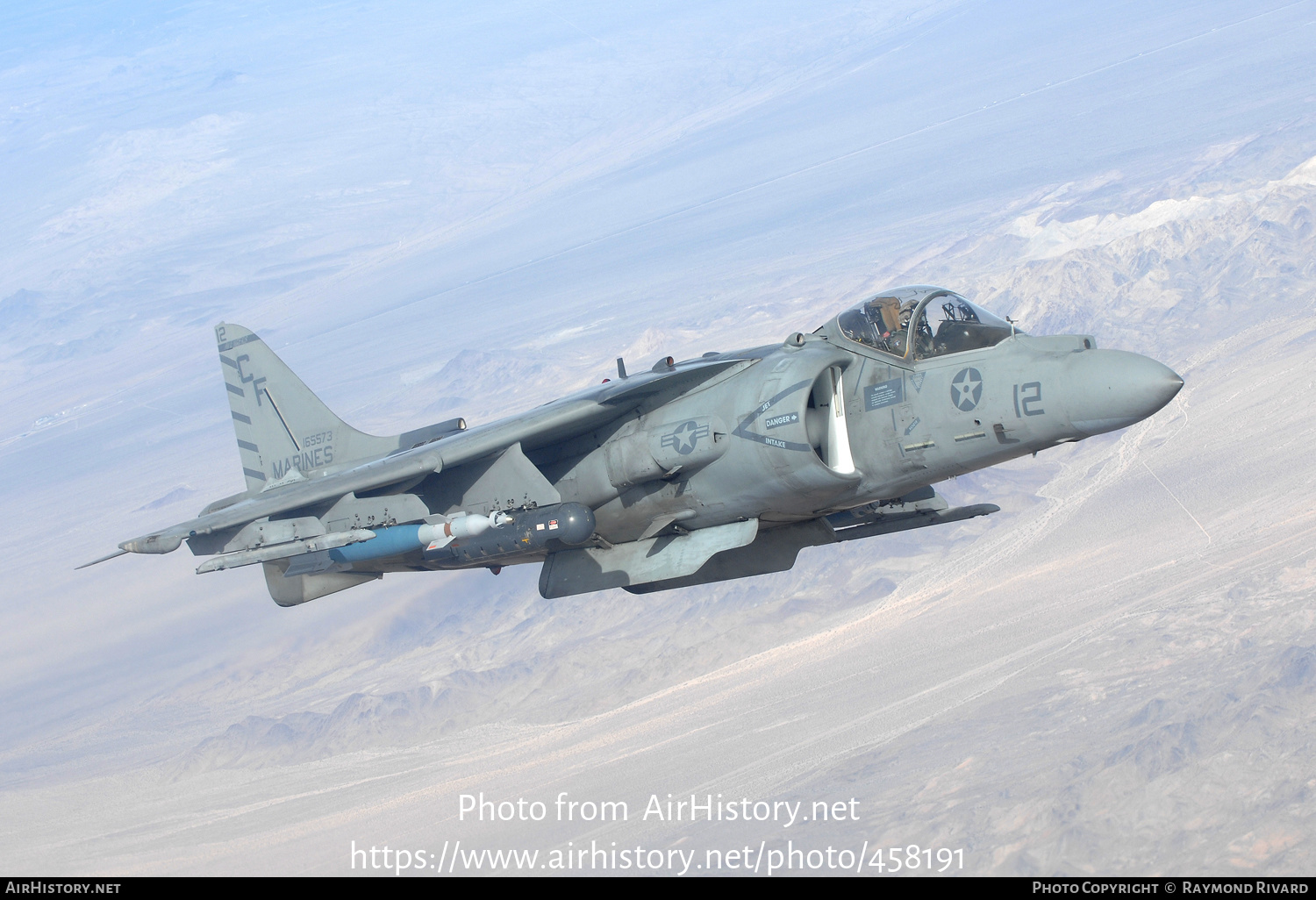 Aircraft Photo of 165573 | McDonnell Douglas AV-8B Harrier II | USA - Marines | AirHistory.net #458191