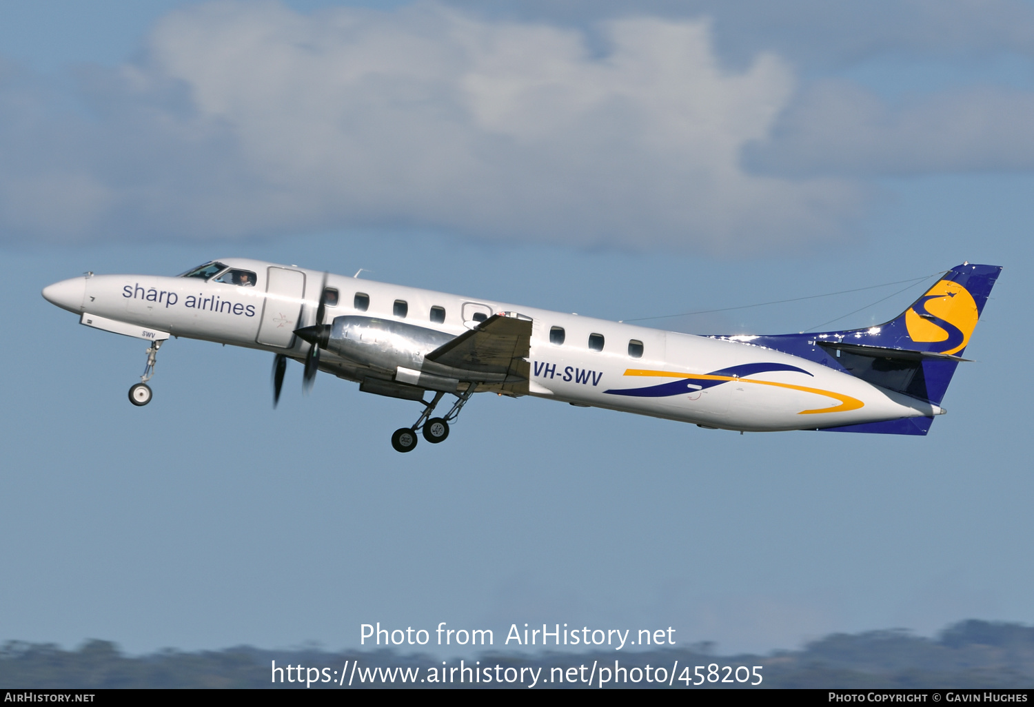 Aircraft Photo of VH-SWV | Fairchild SA-227DC Metro 23 | Sharp Airlines | AirHistory.net #458205