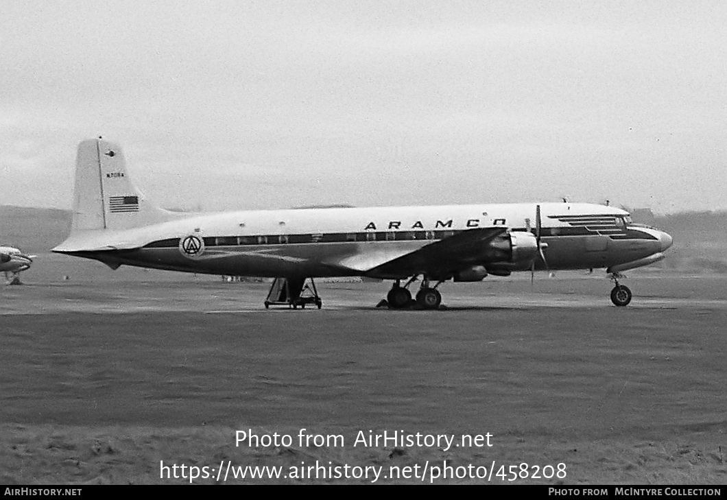 Aircraft Photo of N708A | Douglas DC-6B | Aramco | AirHistory.net #458208