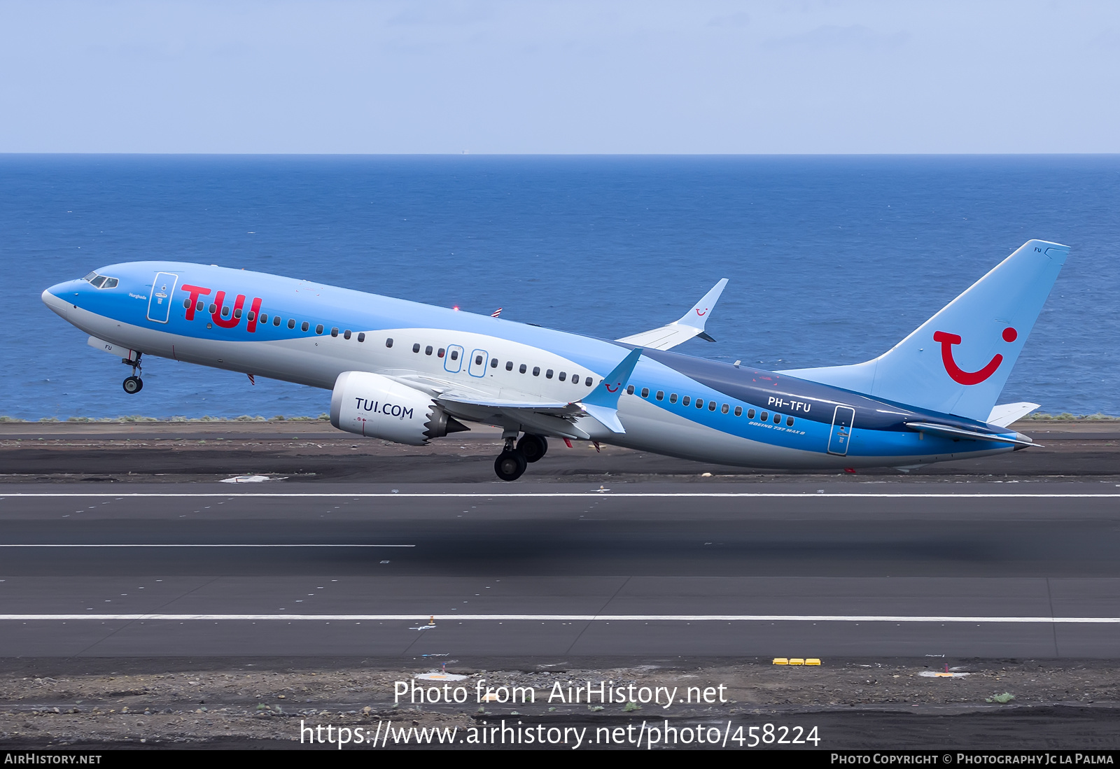 Aircraft Photo of PH-TFU | Boeing 737-8 Max 8 | TUI | AirHistory.net #458224