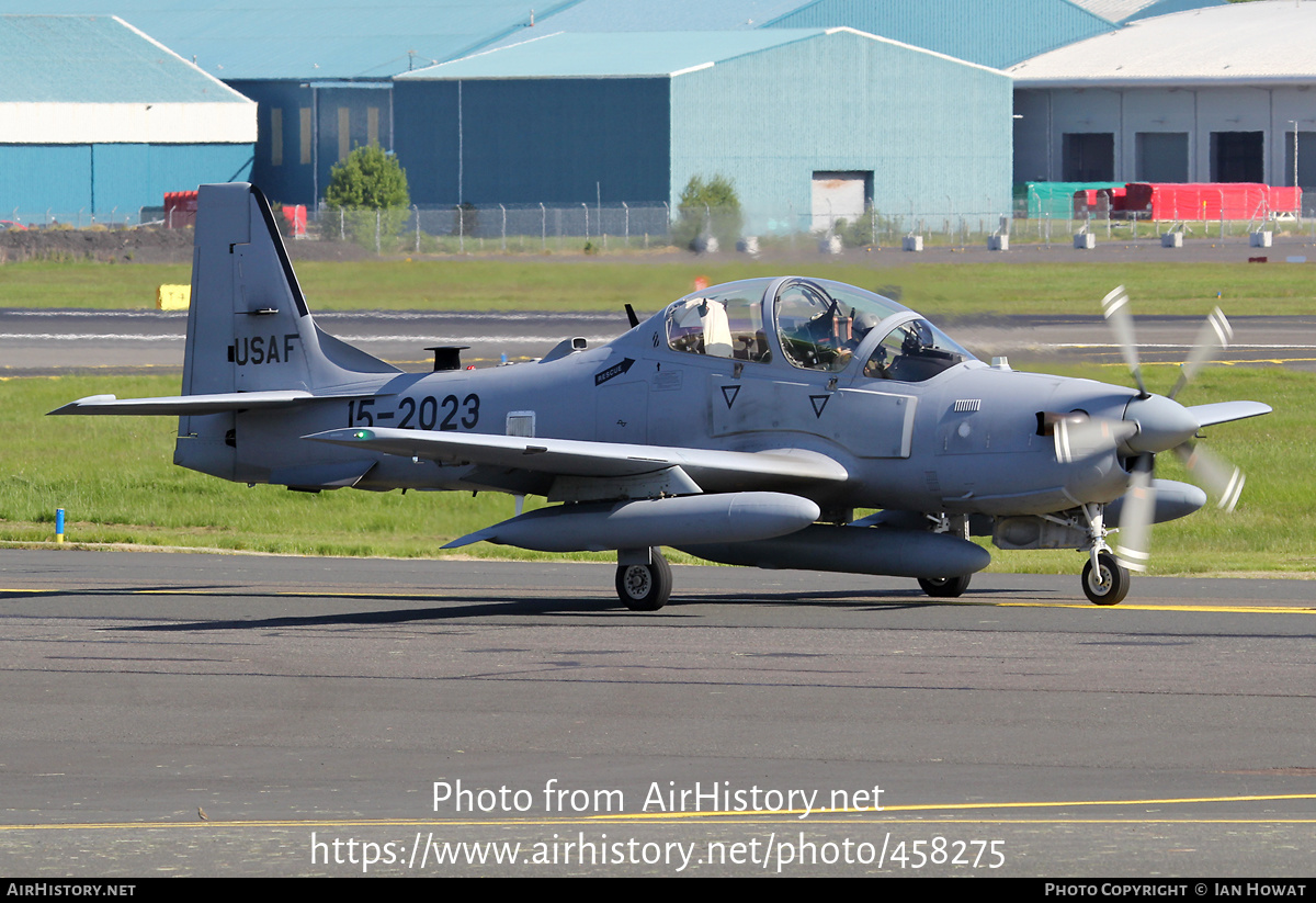 Aircraft Photo of 15-2023 | Embraer A-29B Super Tucano | USA - Air Force | AirHistory.net #458275