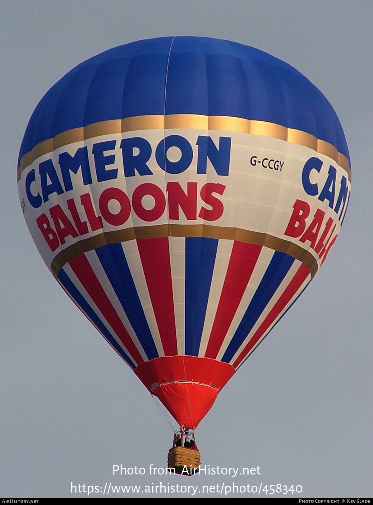 Aircraft Photo of G-CCGY | Cameron Z-105 | Cameron Balloons | AirHistory.net #458340