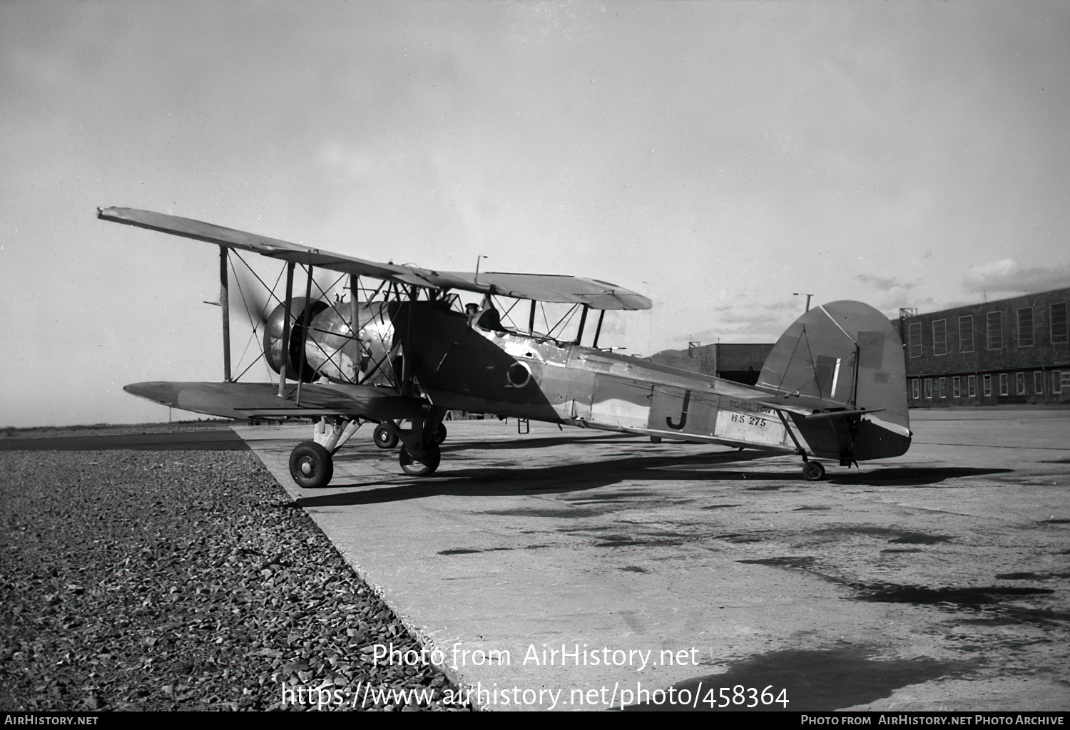 Aircraft Photo of HS275 | Fairey Swordfish Mk2 | UK - Navy | AirHistory.net #458364