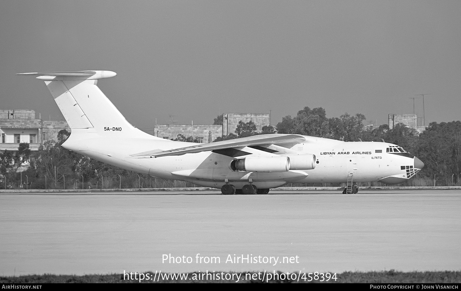 Aircraft Photo of 5A-DNO | Ilyushin Il-76TD | Libyan Arab Airlines | AirHistory.net #458394