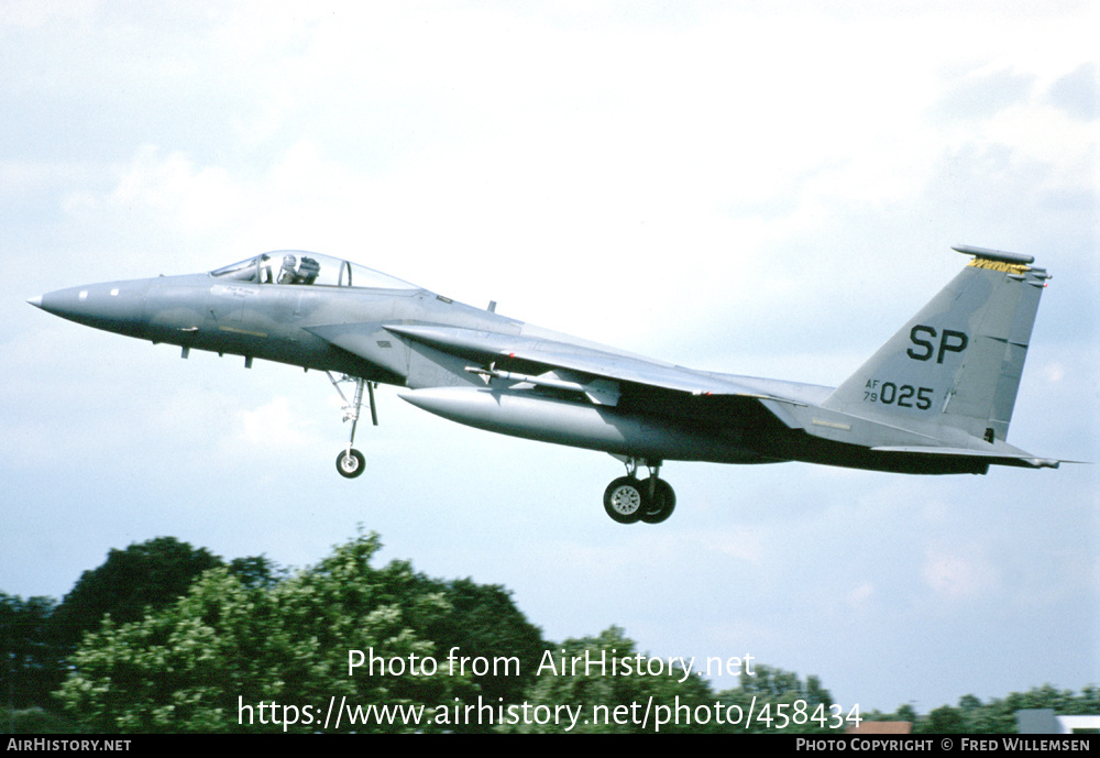 Aircraft Photo of 79-0025 / AF79-025 | McDonnell Douglas F-15C Eagle | USA - Air Force | AirHistory.net #458434