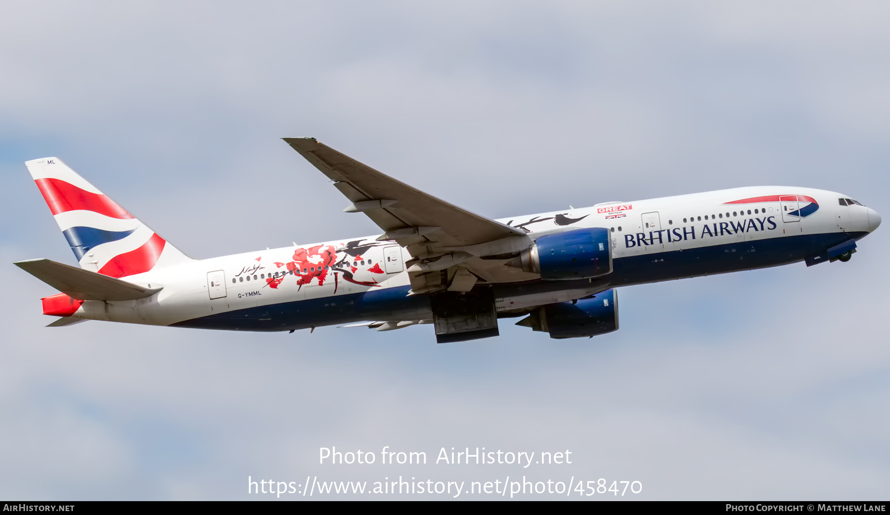 Aircraft Photo of G-YMML | Boeing 777-236/ER | British Airways | AirHistory.net #458470