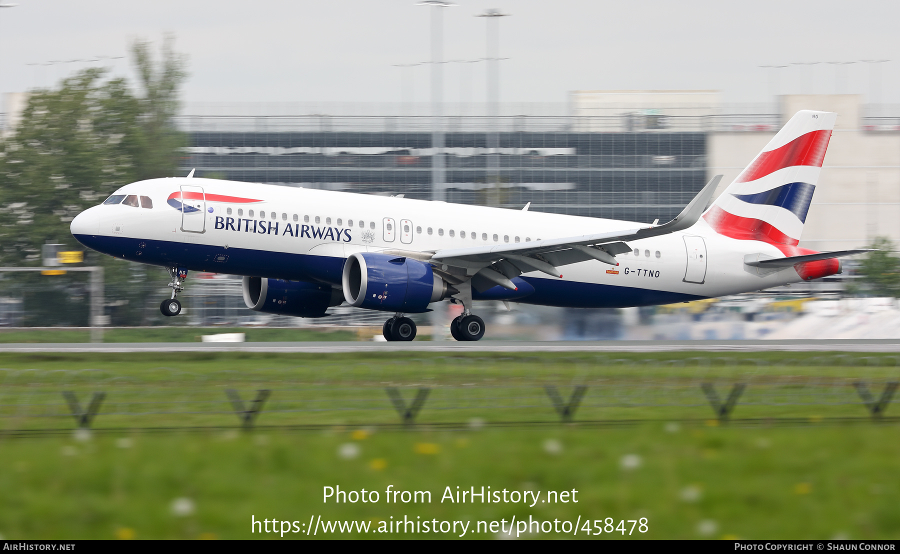 Aircraft Photo of G-TTNO | Airbus A320-251N | British Airways | AirHistory.net #458478