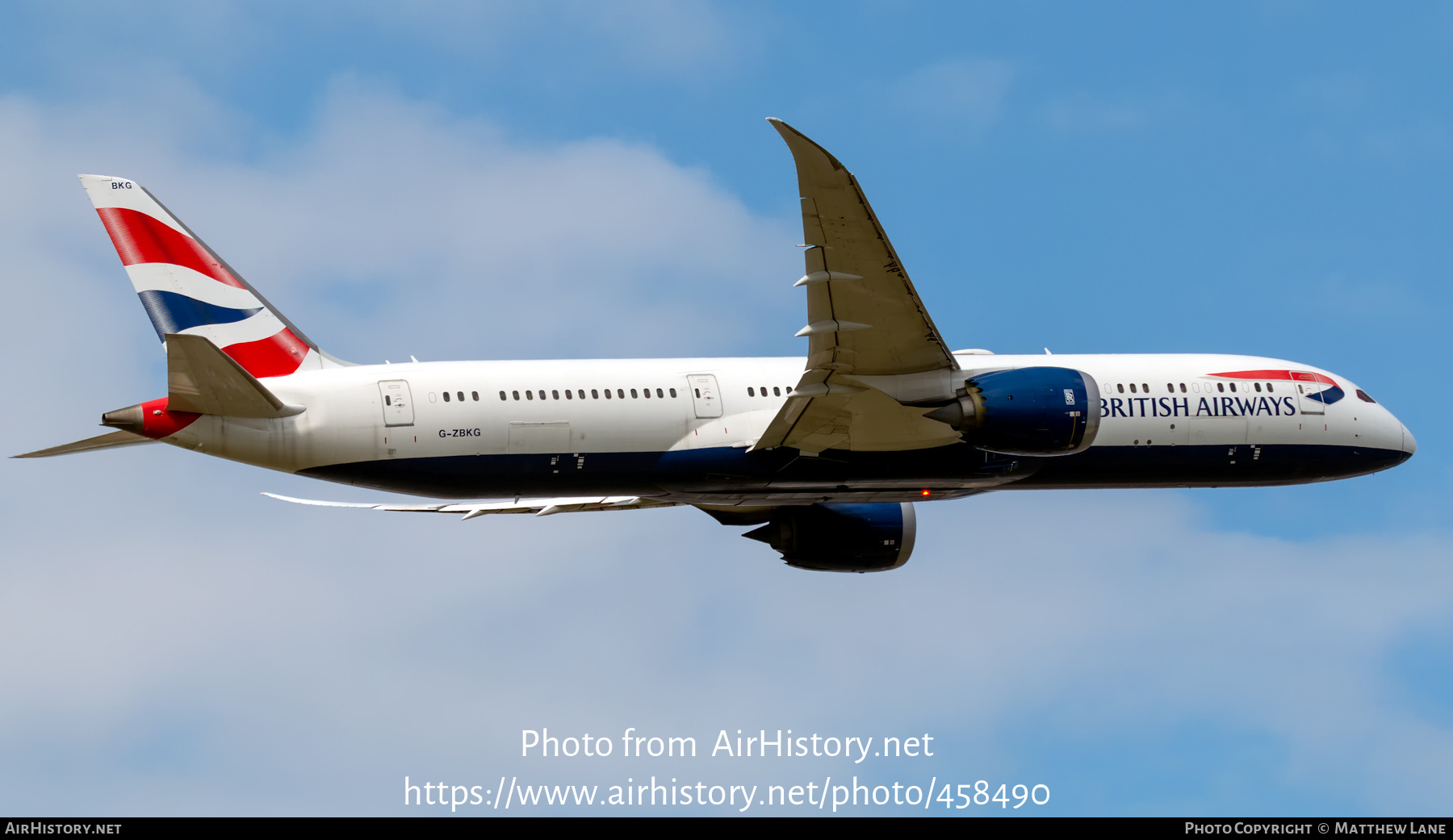 Aircraft Photo of G-ZBKG | Boeing 787-9 Dreamliner | British Airways | AirHistory.net #458490