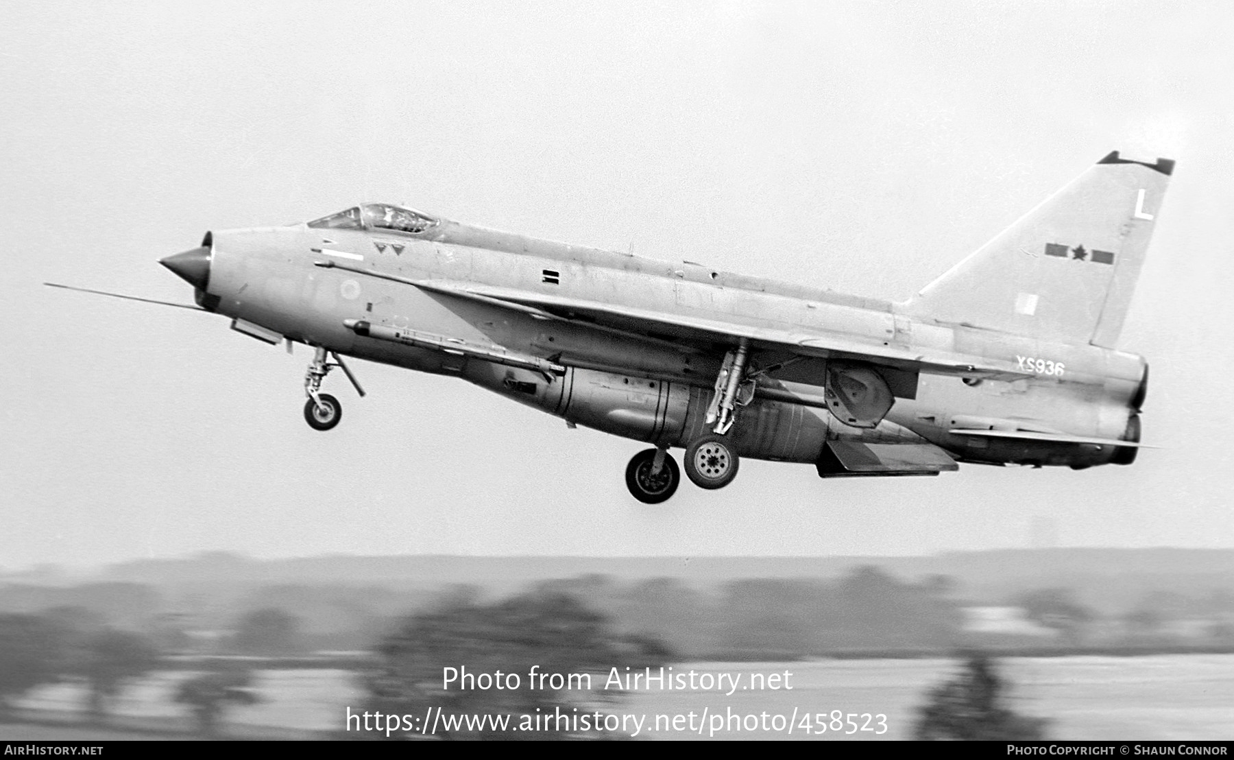 Aircraft Photo of XS936 | English Electric Lightning F6 | UK - Air Force | AirHistory.net #458523