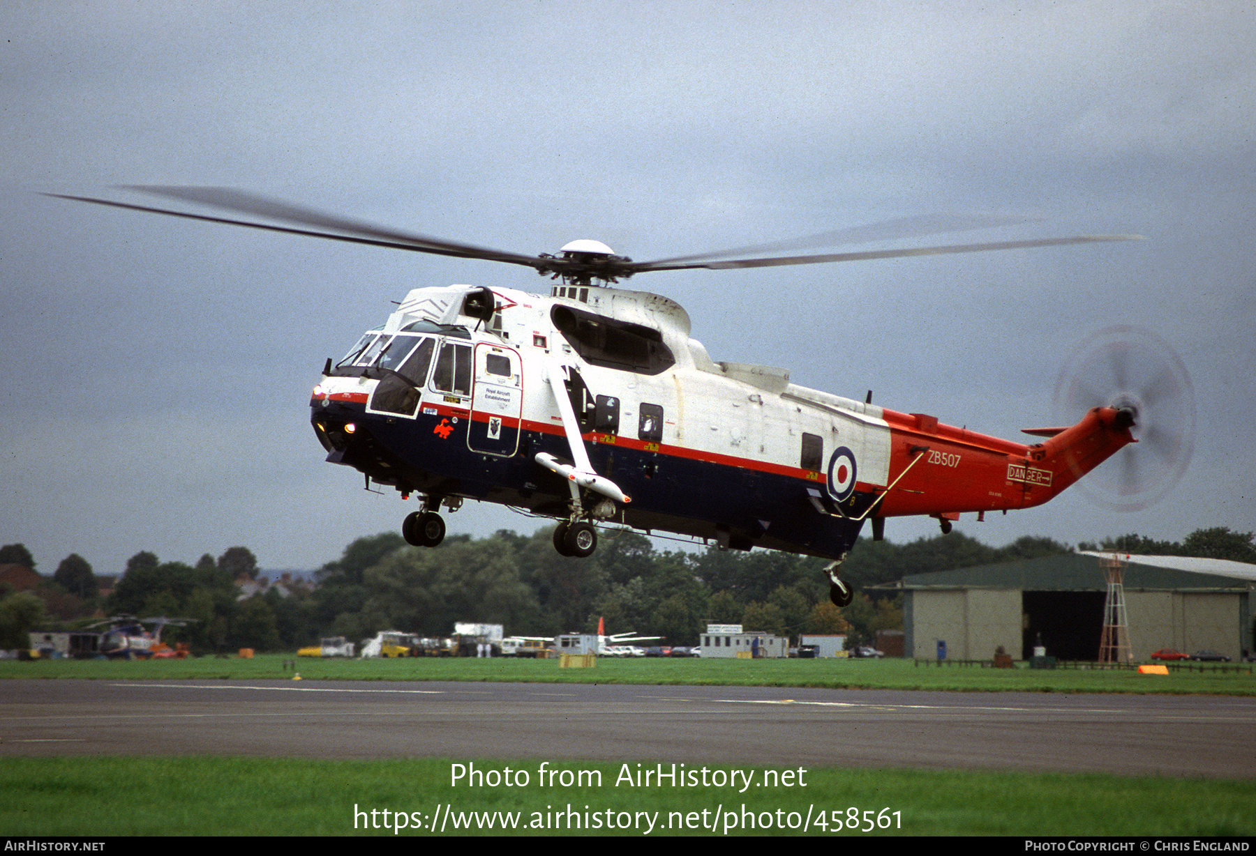 Aircraft Photo of ZB507 | Westland WS-61 Sea King HC4 | UK - Air Force | AirHistory.net #458561