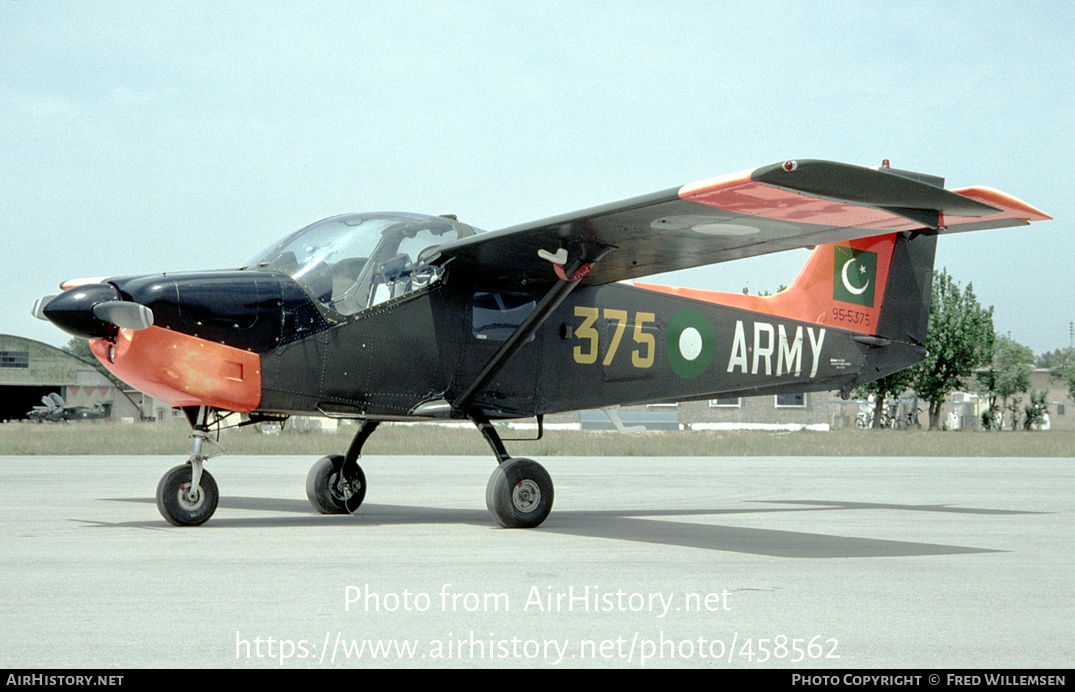 Aircraft Photo of 95-5375 / 375 | Pakistan MFI-17 Mushshak | Pakistan - Army | AirHistory.net #458562