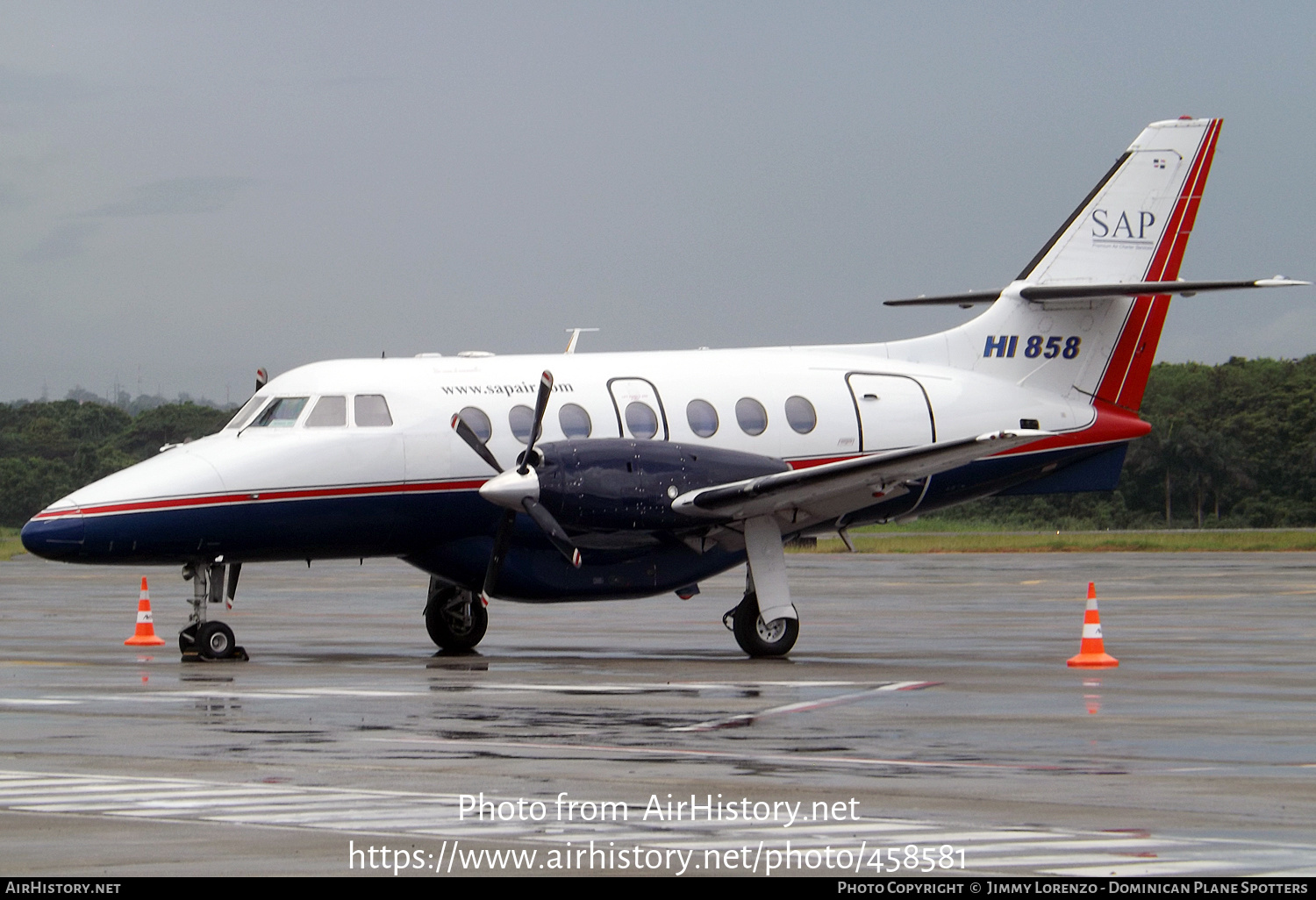 Aircraft Photo of HI858 | British Aerospace BAe-3201 Jetstream 32 | SAP - Servicios Aéreos Profesionales | AirHistory.net #458581