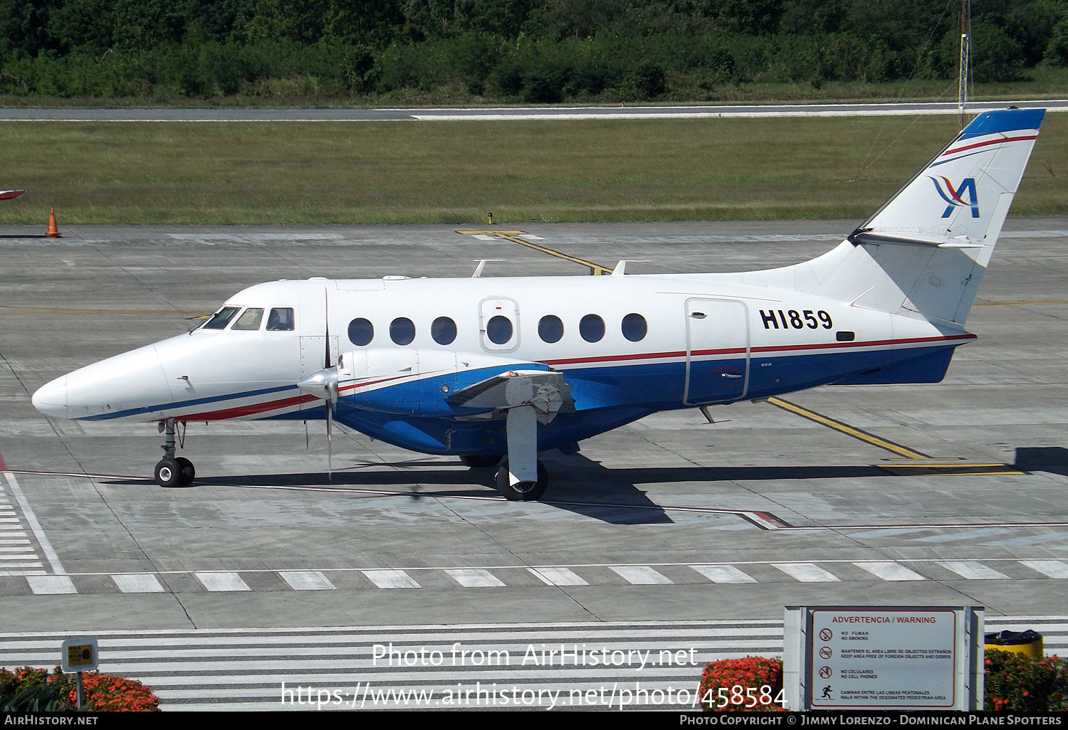 Aircraft Photo of HI859 | British Aerospace BAe-3201 Jetstream 32 | Aerolíneas Mas | AirHistory.net #458584