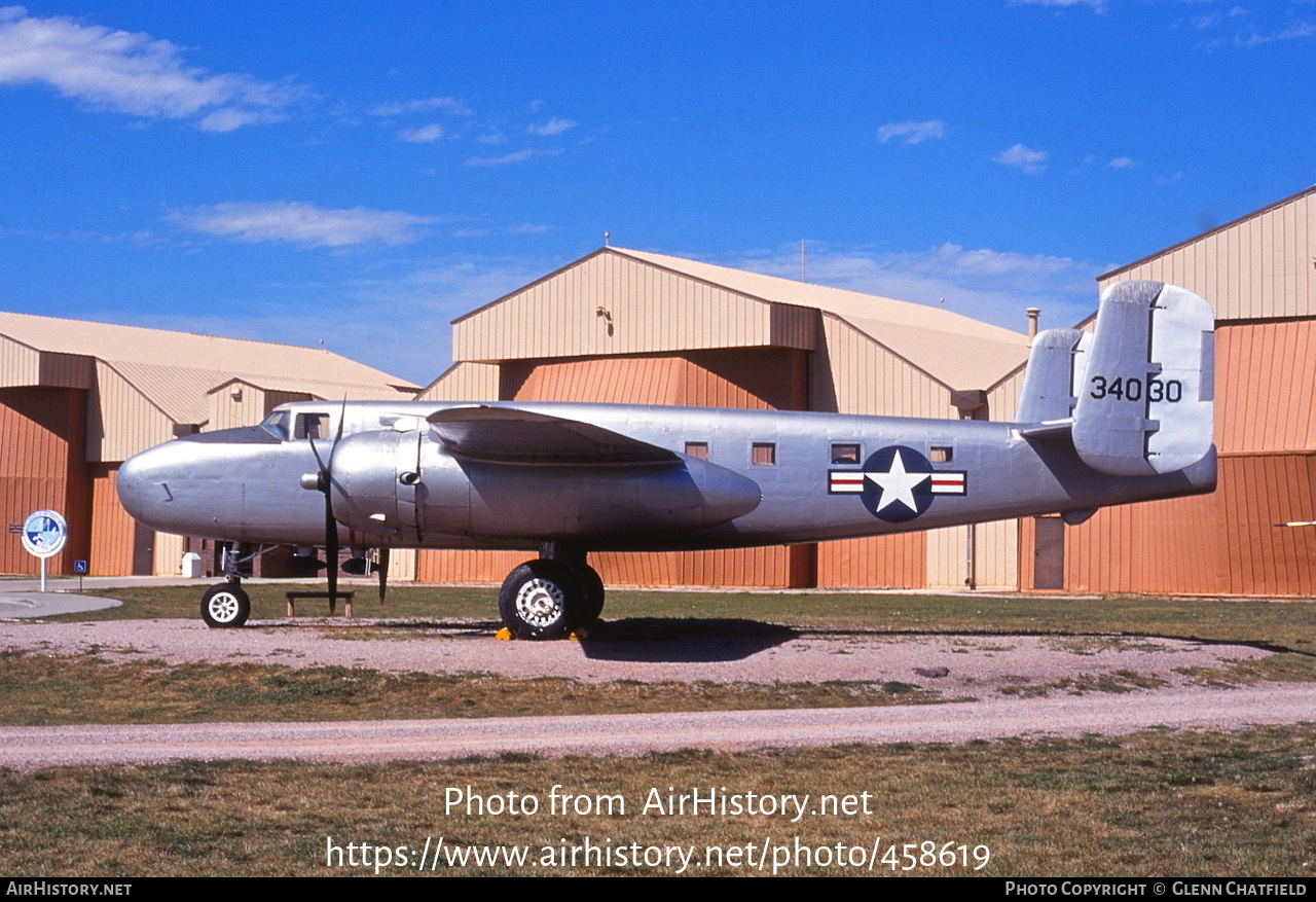 Aircraft Photo of 43-4030 / 34030 | North American VB-25J Mitchell | USA - Air Force | AirHistory.net #458619