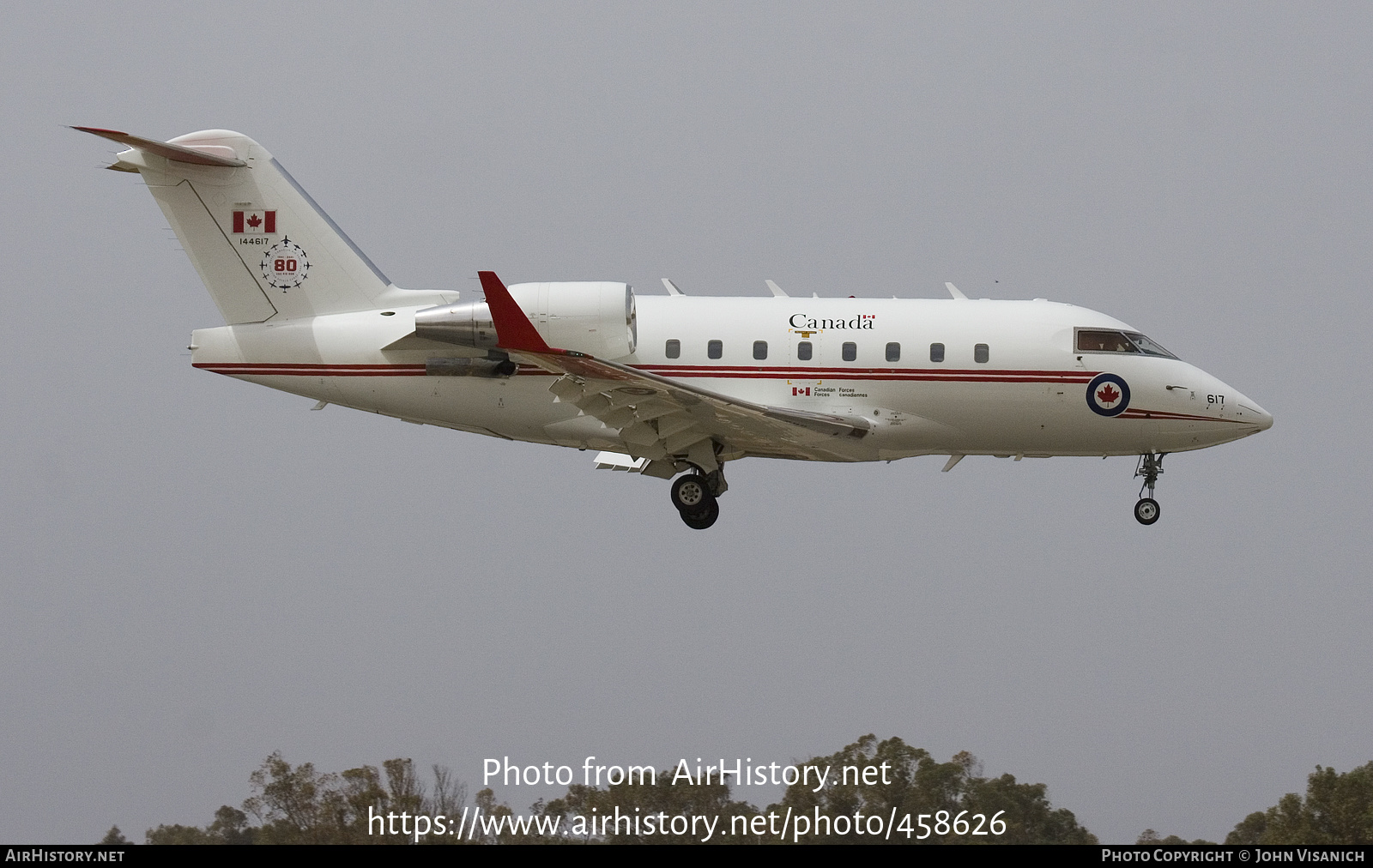 Aircraft Photo of 144617 | Bombardier CC-144C Challenger (604/CL-600-2B16) | Canada - Air Force | AirHistory.net #458626