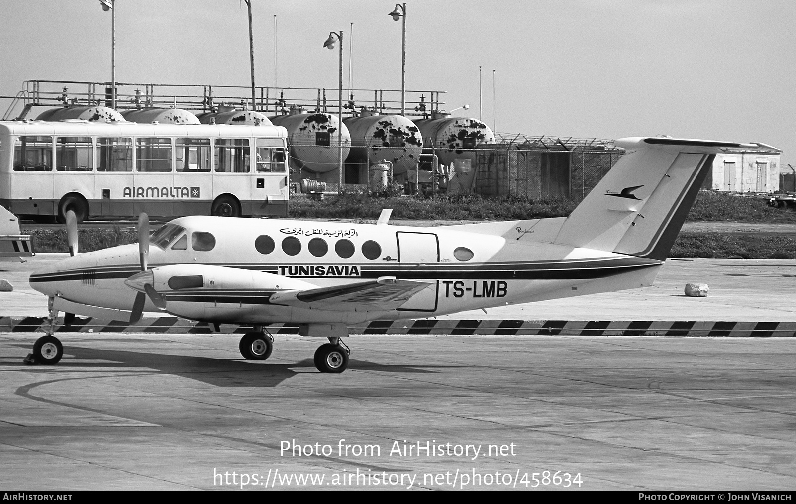 Aircraft Photo of TS-LMB | Beech B200 Super King Air | Tunisavia | AirHistory.net #458634