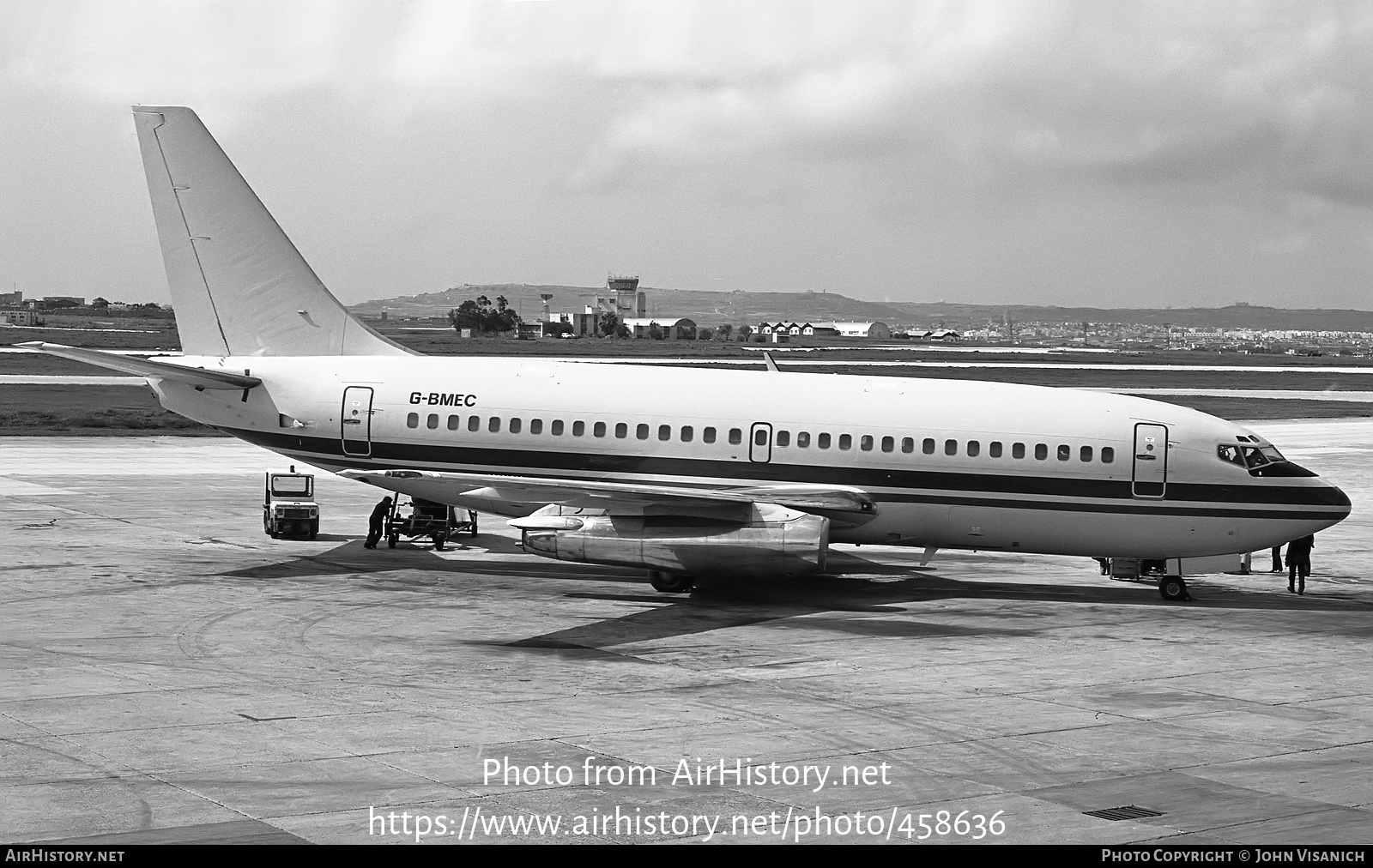 Aircraft Photo of G-BMEC | Boeing 737-2S3/Adv | AirHistory.net #458636