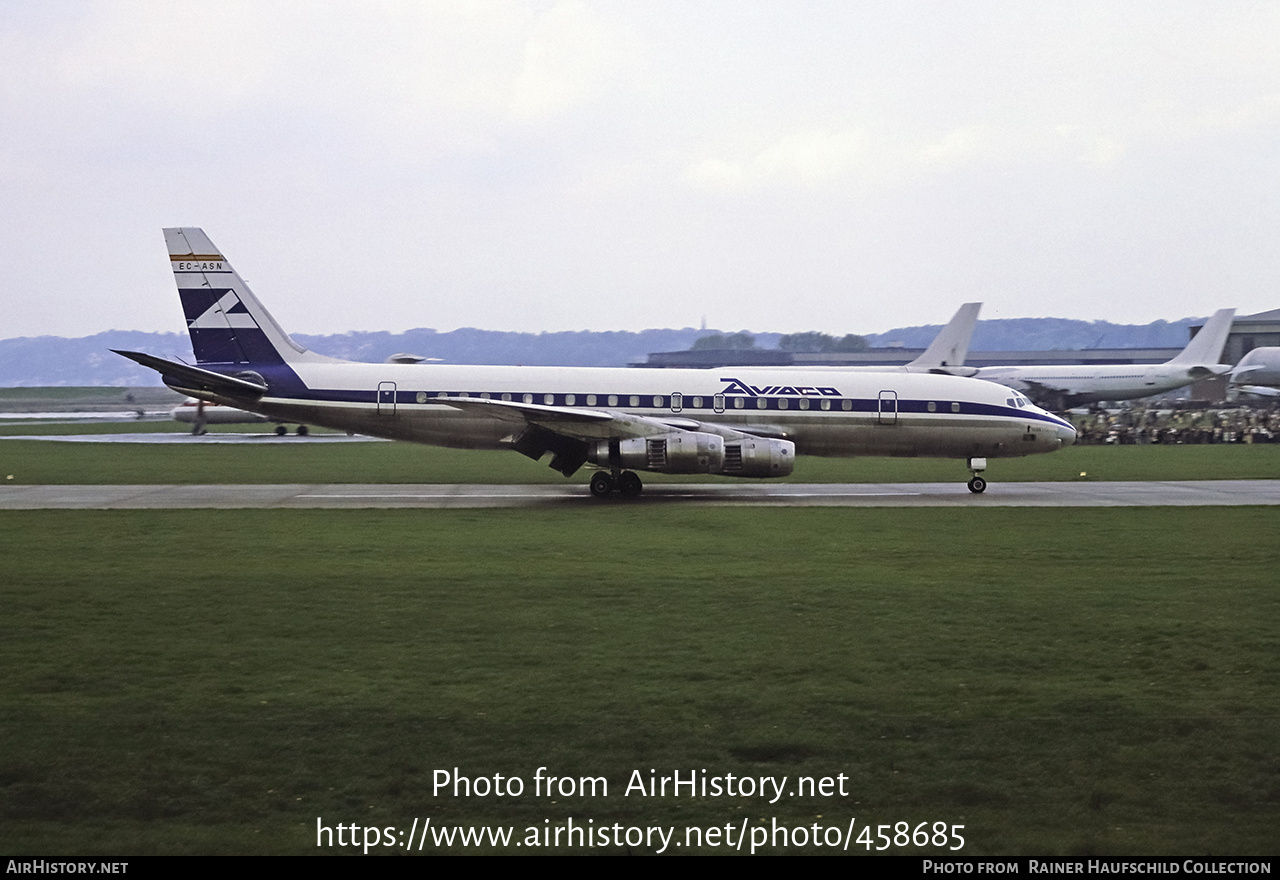 Aircraft Photo of EC-ASN | Douglas DC-8-52 | Aviaco | AirHistory.net #458685