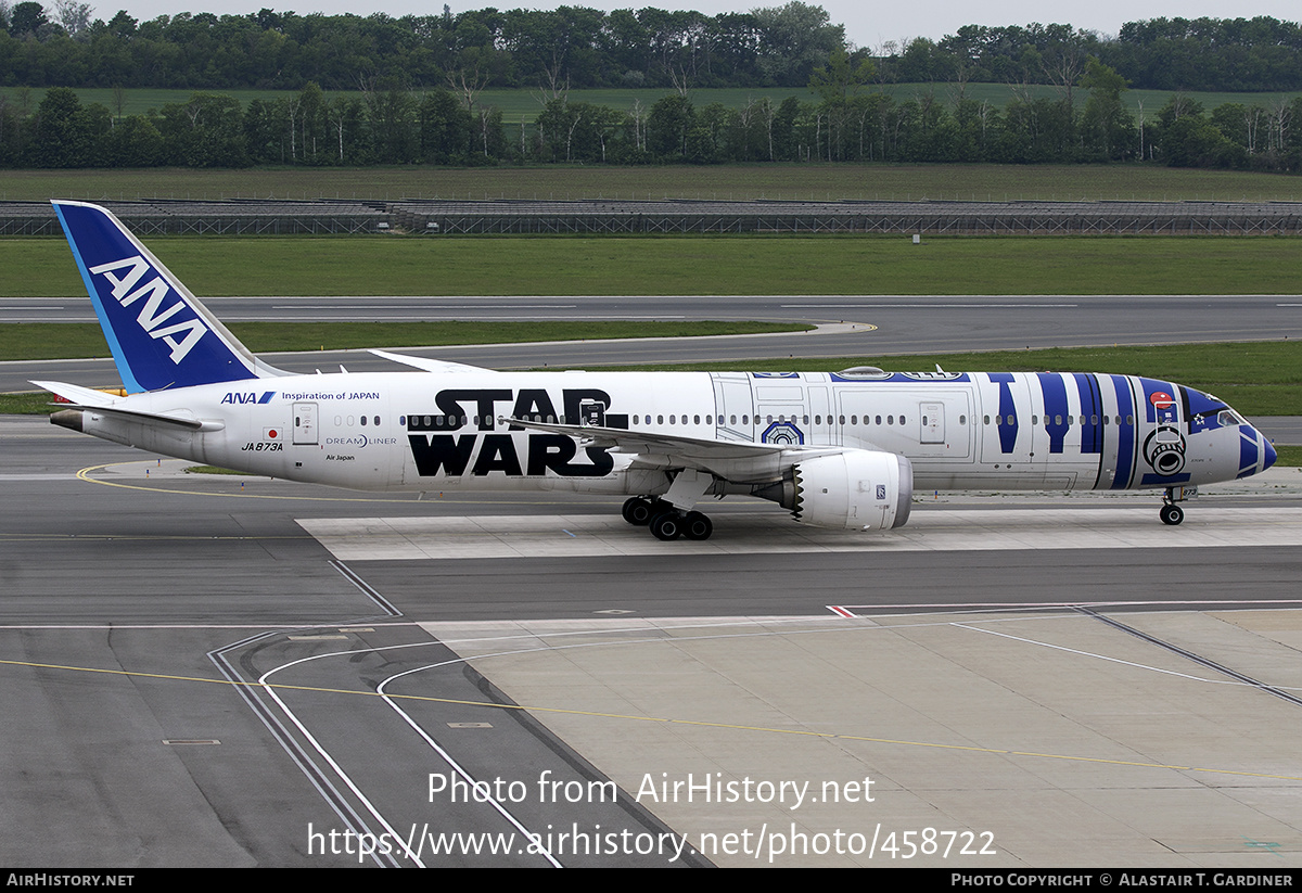 Aircraft Photo of JA873A | Boeing 787-9 Dreamliner | All Nippon Airways - ANA | AirHistory.net #458722