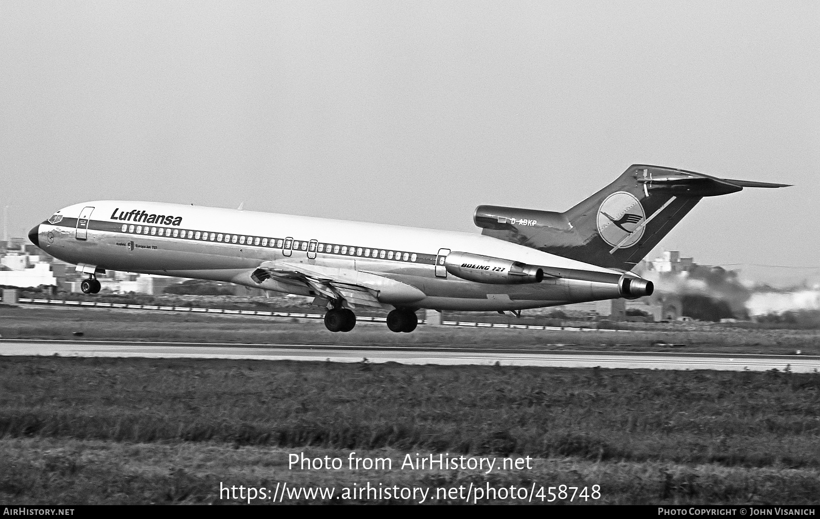 Aircraft Photo of D-ABKP | Boeing 727-230/Adv | Lufthansa | AirHistory.net #458748