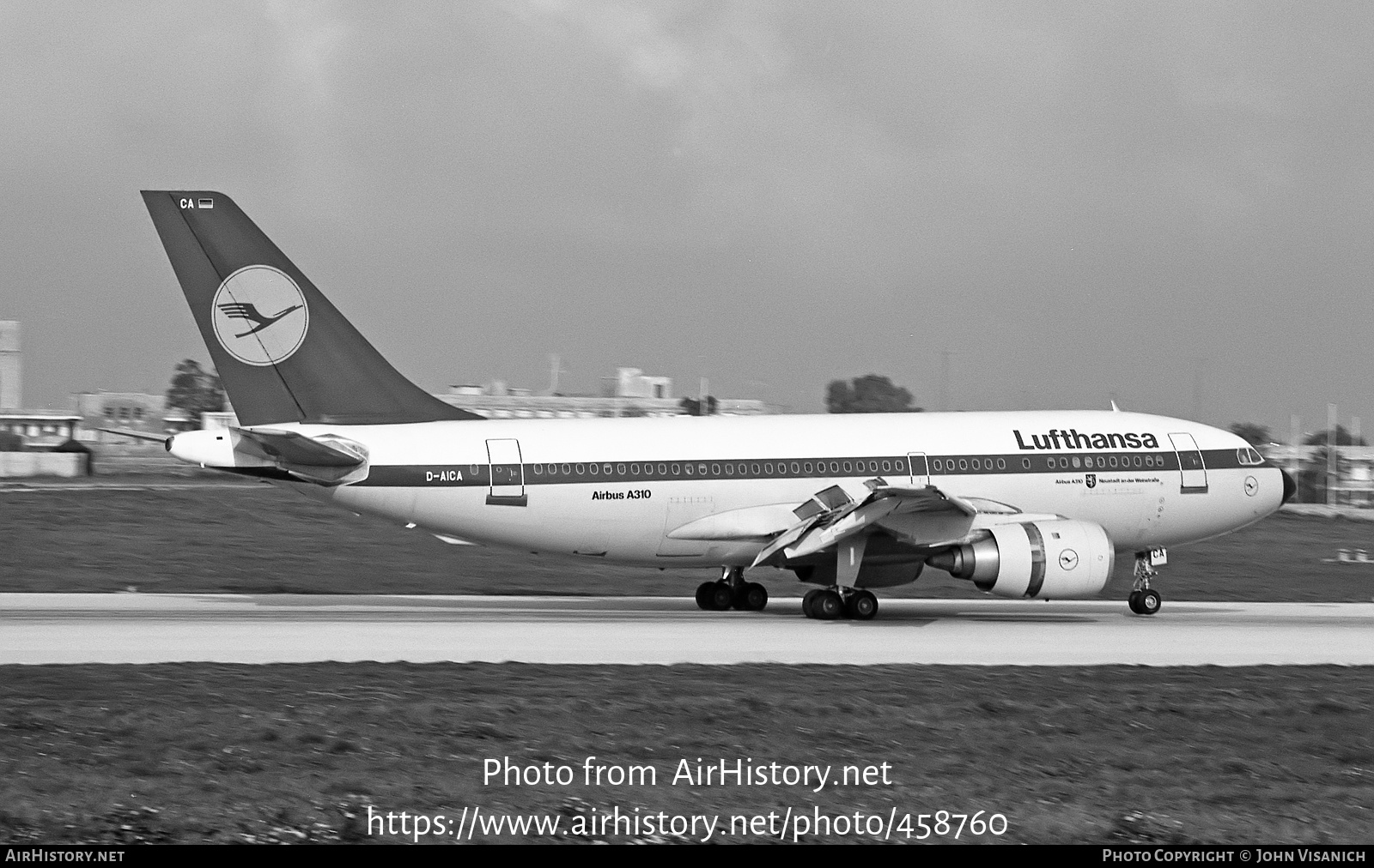 Aircraft Photo of D-AICA | Airbus A310-203 | Lufthansa | AirHistory.net #458760