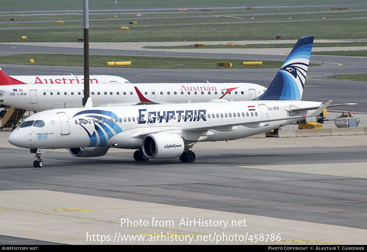 Aircraft Photo of SU-GFB | Airbus A220-371 (BD-500-1A11) | EgyptAir | AirHistory.net #458786