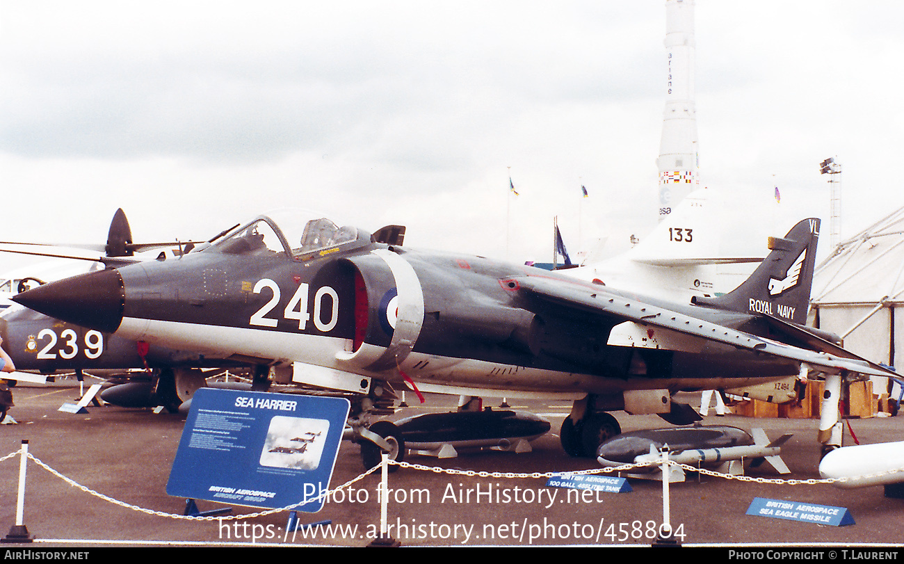 Aircraft Photo of XZ494 | British Aerospace Sea Harrier FRS1 | UK - Navy | AirHistory.net #458804