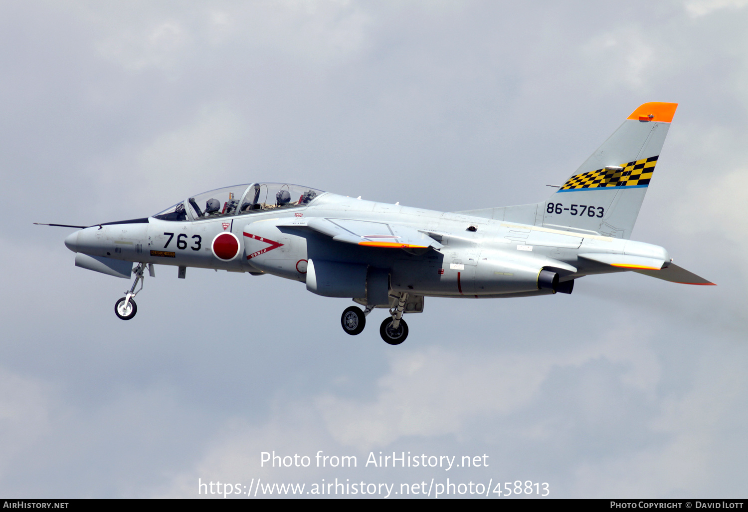 Aircraft Photo of 86-5763 | Kawasaki T-4 | Japan - Air Force | AirHistory.net #458813