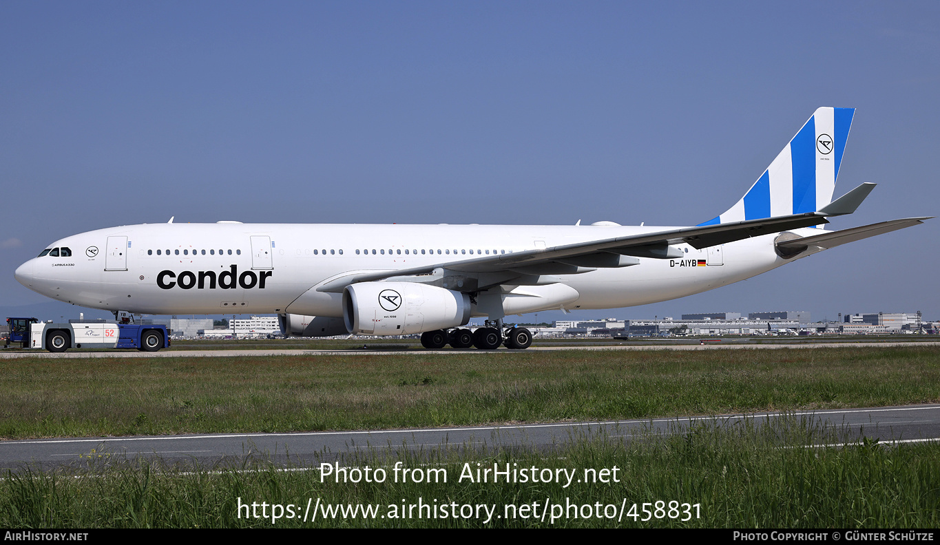 Aircraft Photo of D-AIYB | Airbus A330-243 | Condor Flugdienst | AirHistory.net #458831