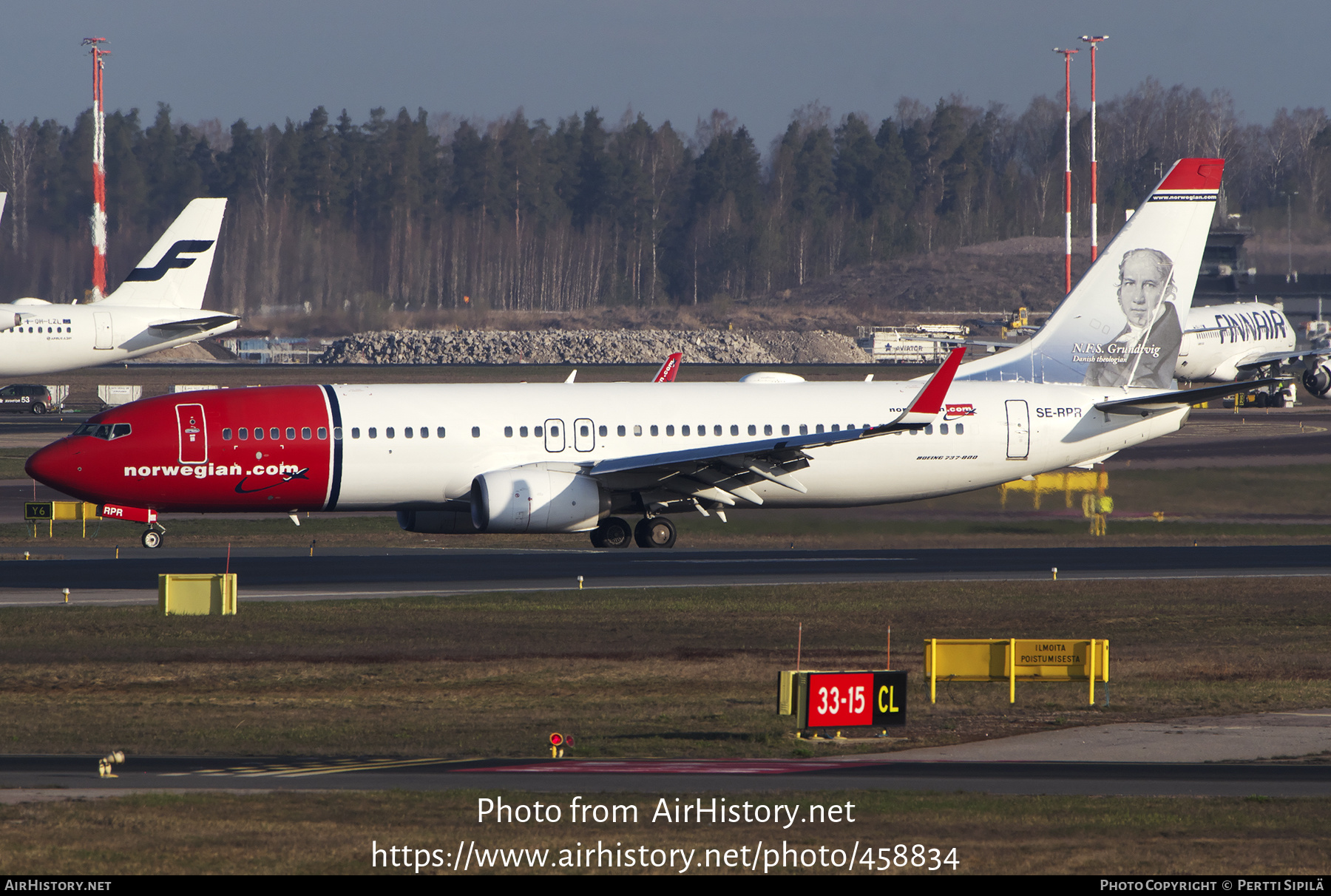 Aircraft Photo of SE-RPR | Boeing 737-8JP | Norwegian | AirHistory.net #458834